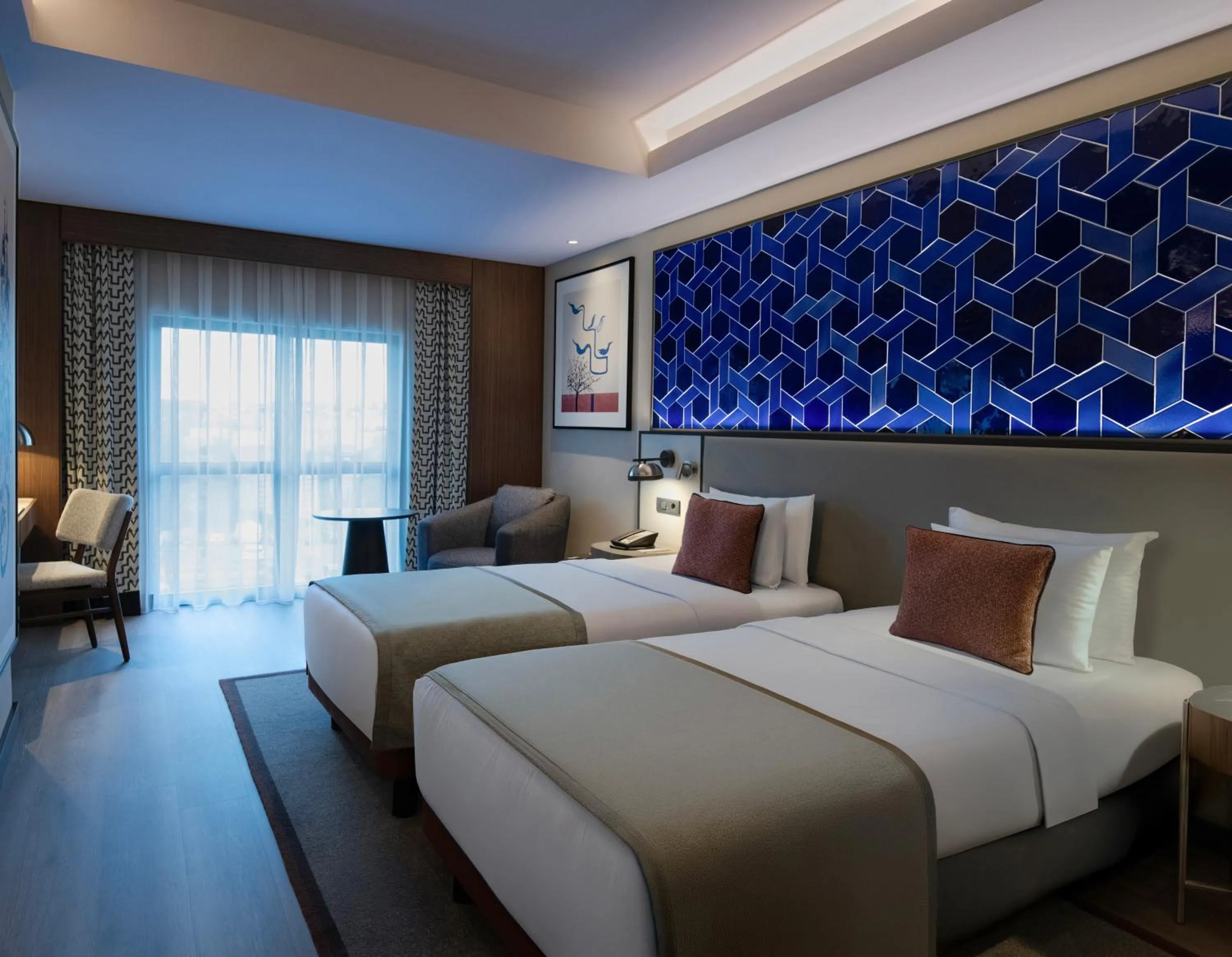 Bed in Mercure Istanbul Altunizade