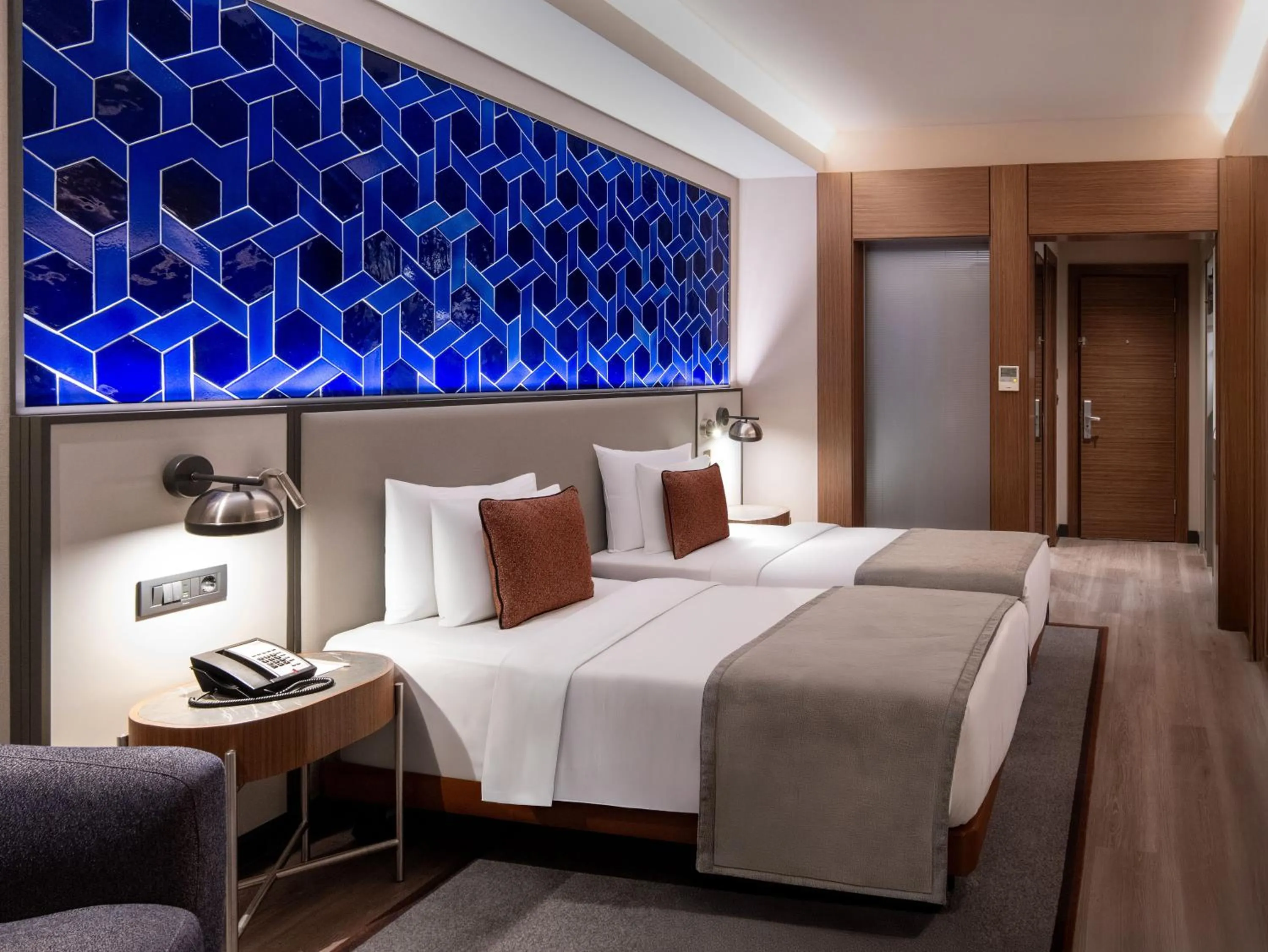 Bed in Mercure Istanbul Altunizade