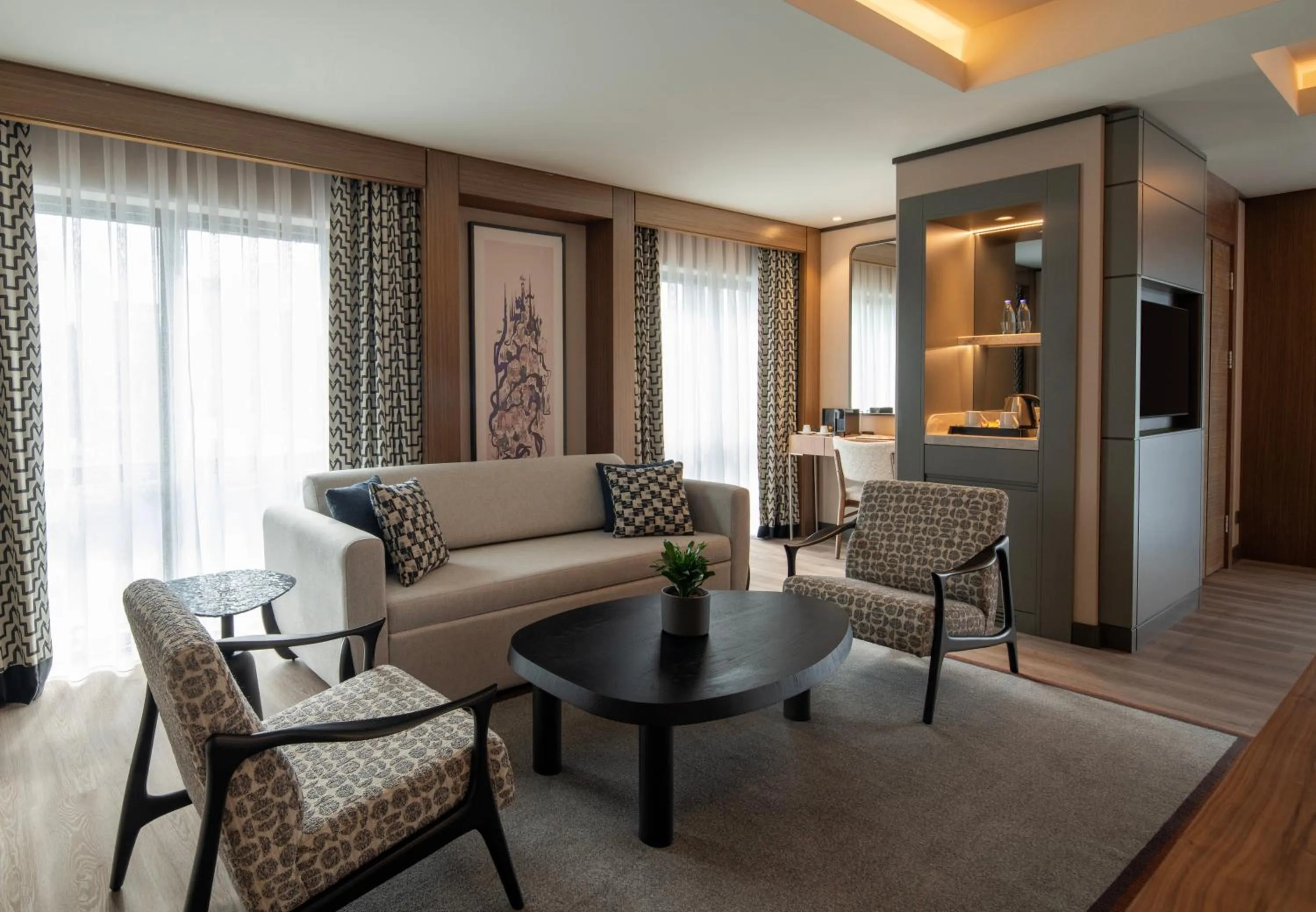 Seating area in Mercure Istanbul Altunizade