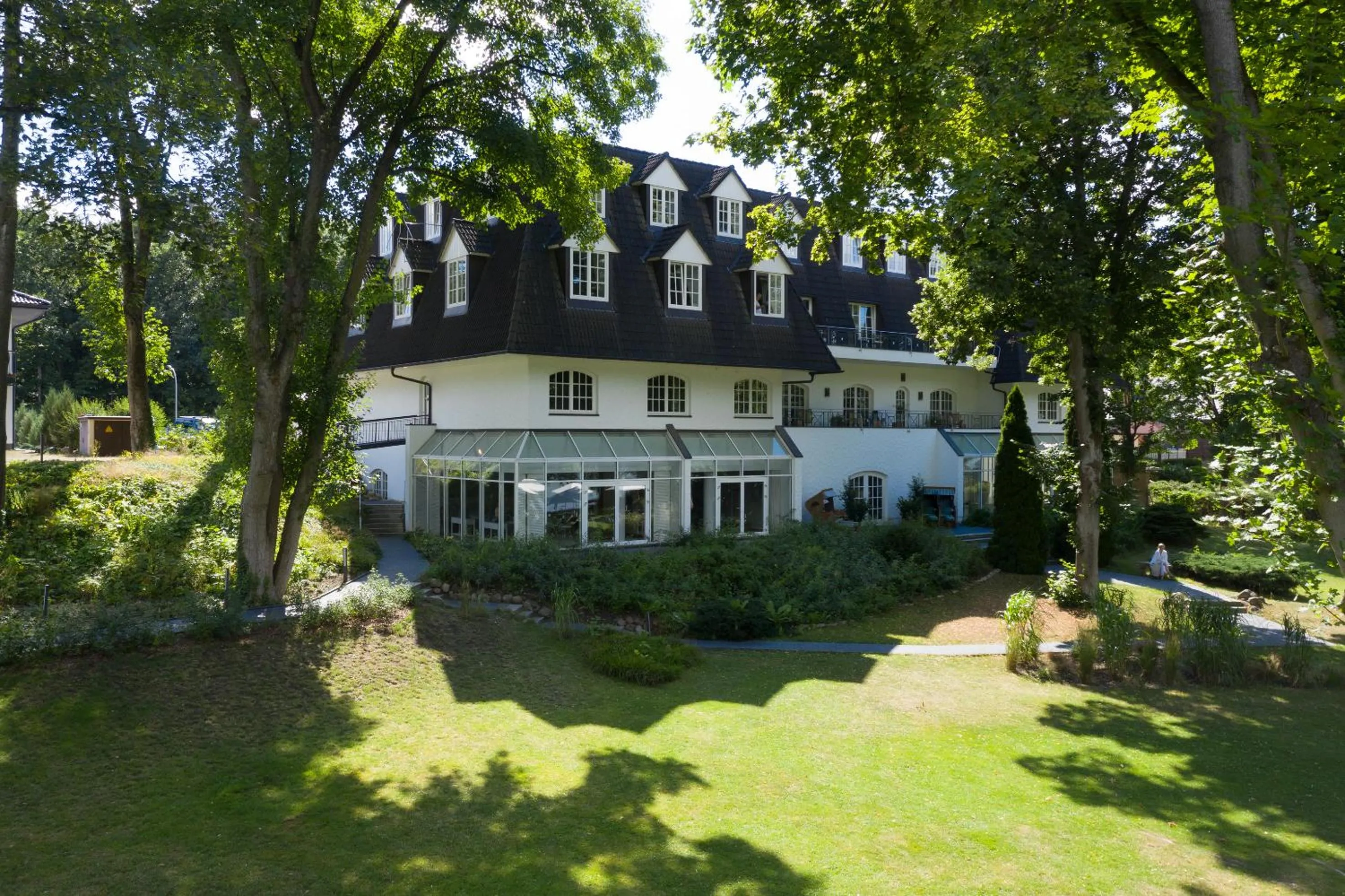 Garden in Seehotel Villago