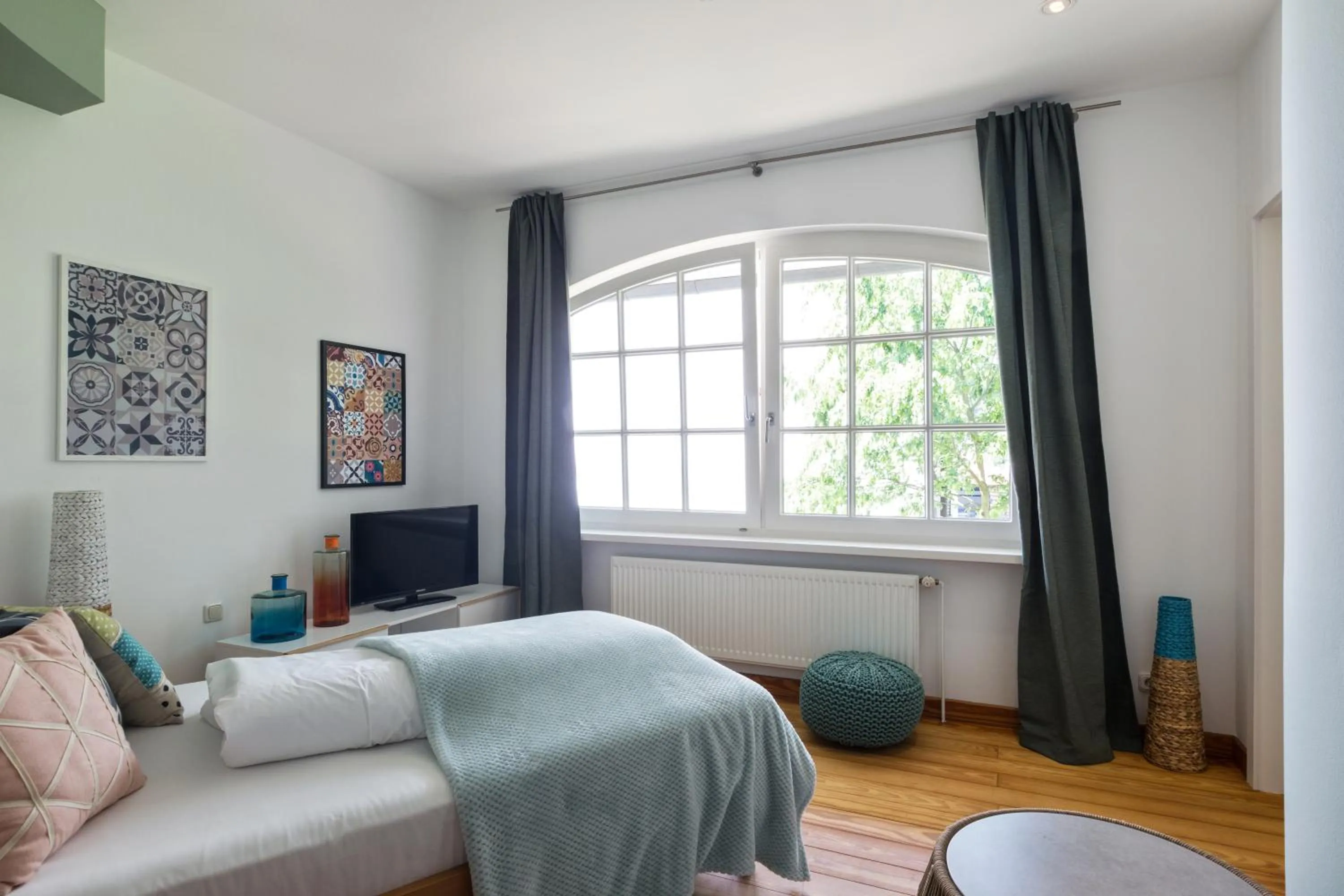 Bed in Seehotel Villago