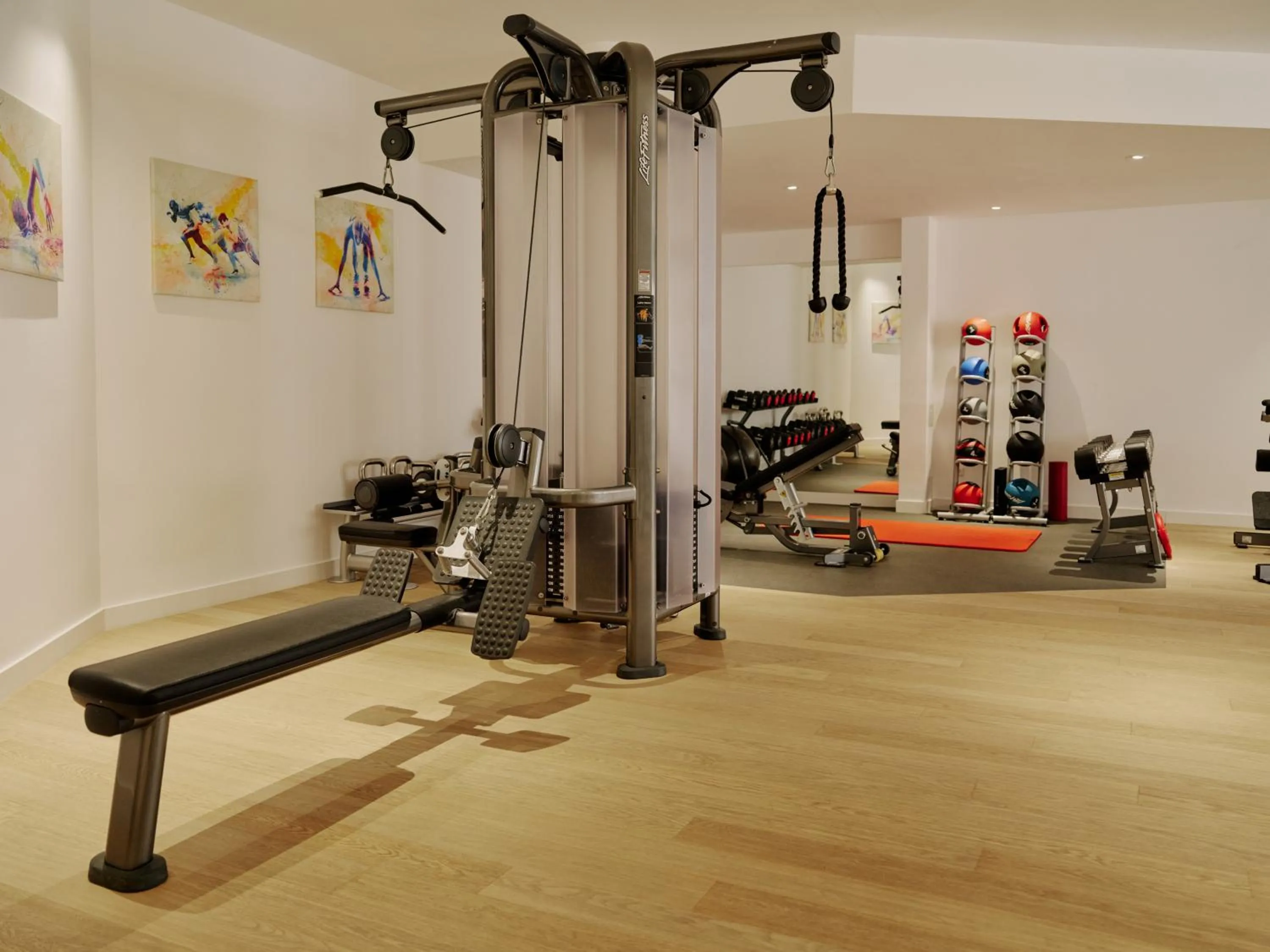 Fitness centre/facilities in Seehotel Villago