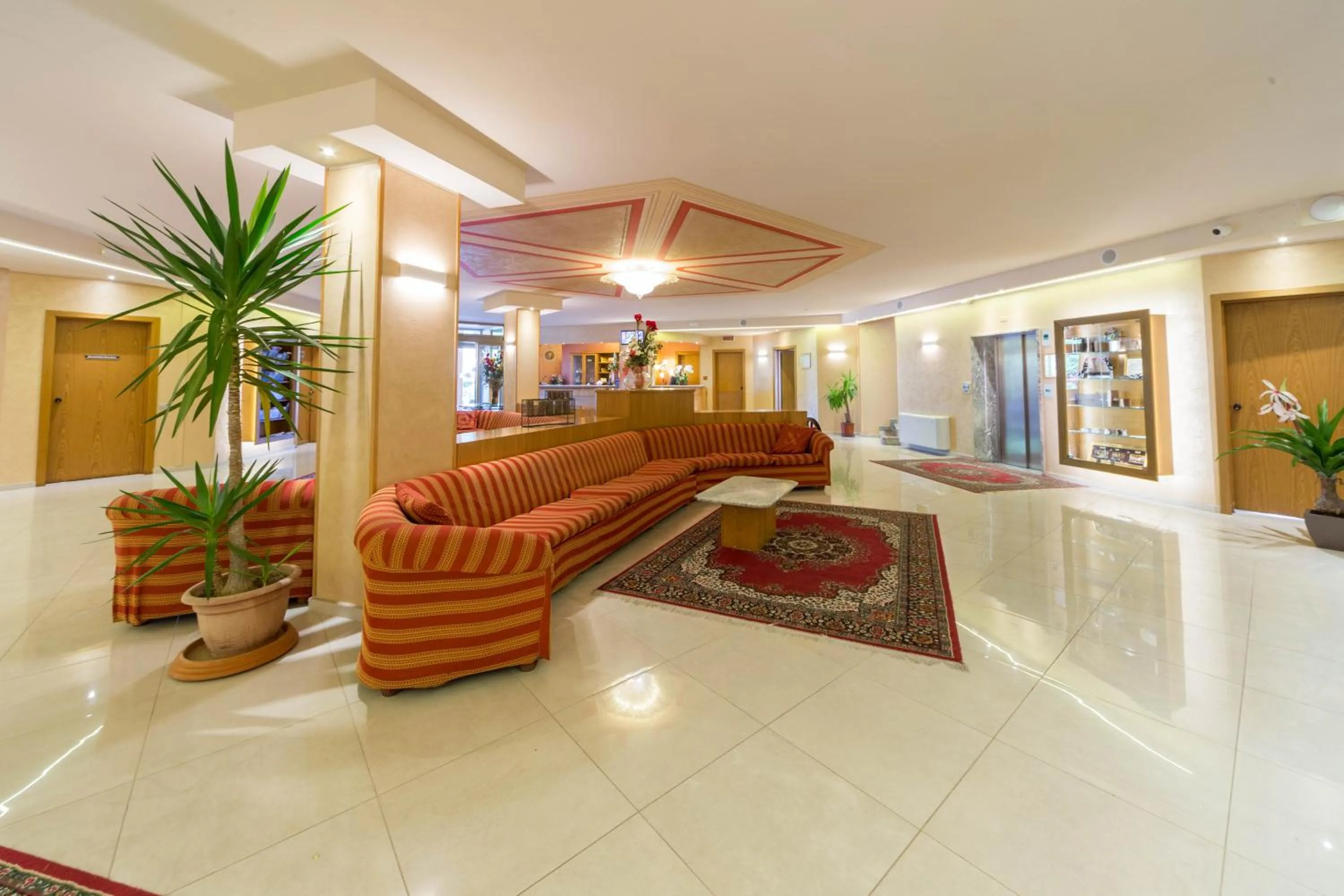 Lobby or reception in Hotel La Ruota