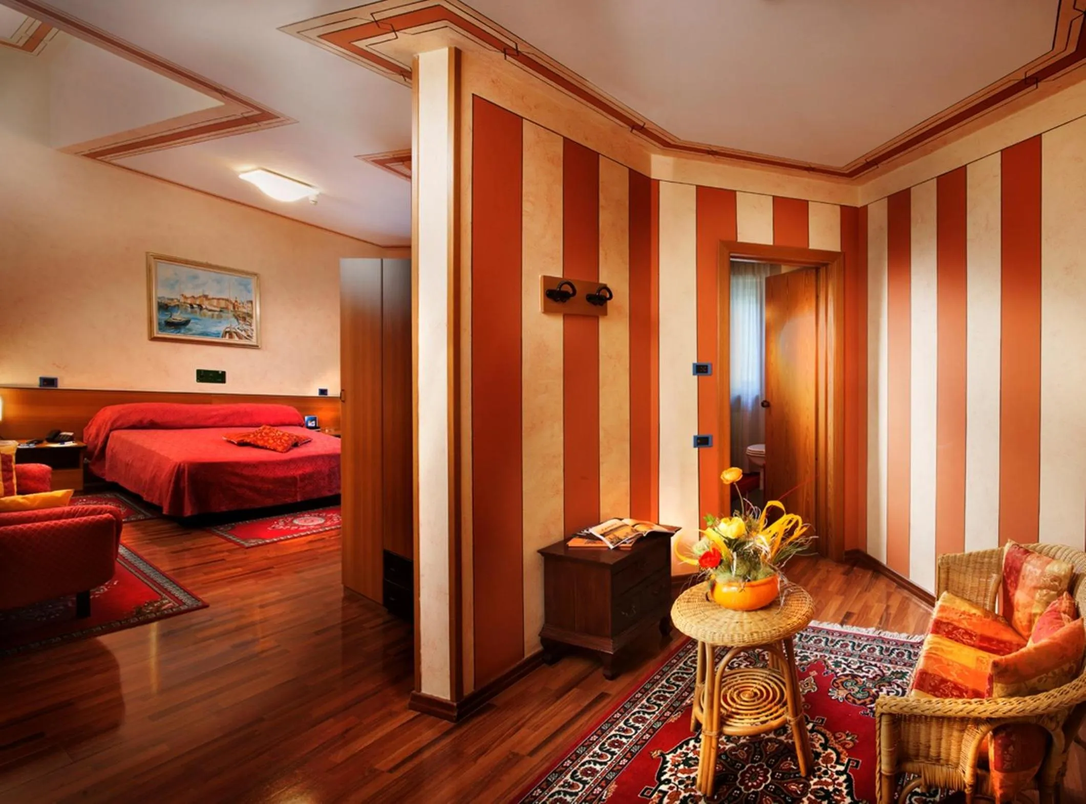 Photo of the whole room, Bed in Hotel La Ruota