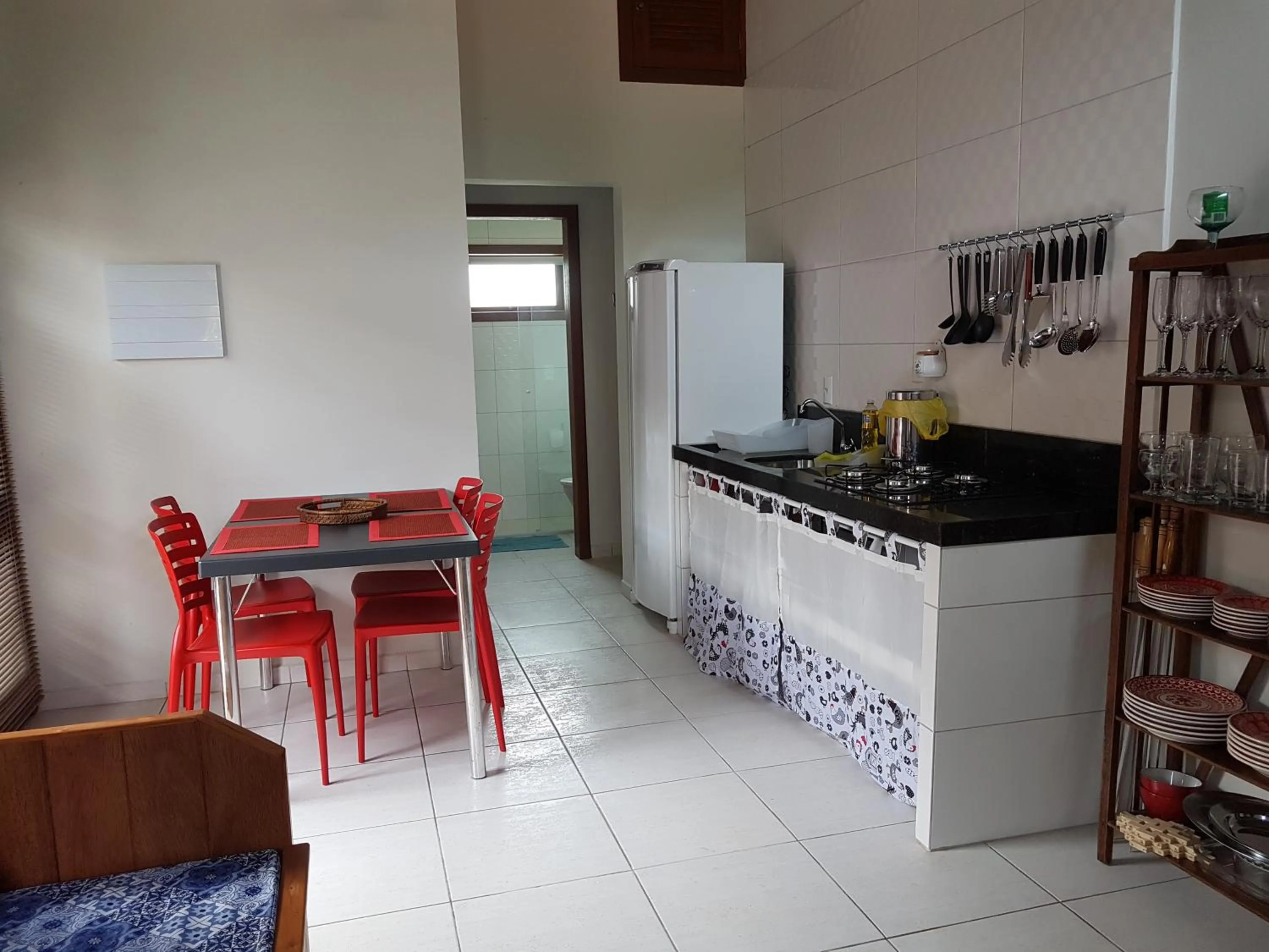Kitchen or kitchenette in Vila Figueiredo das Donas