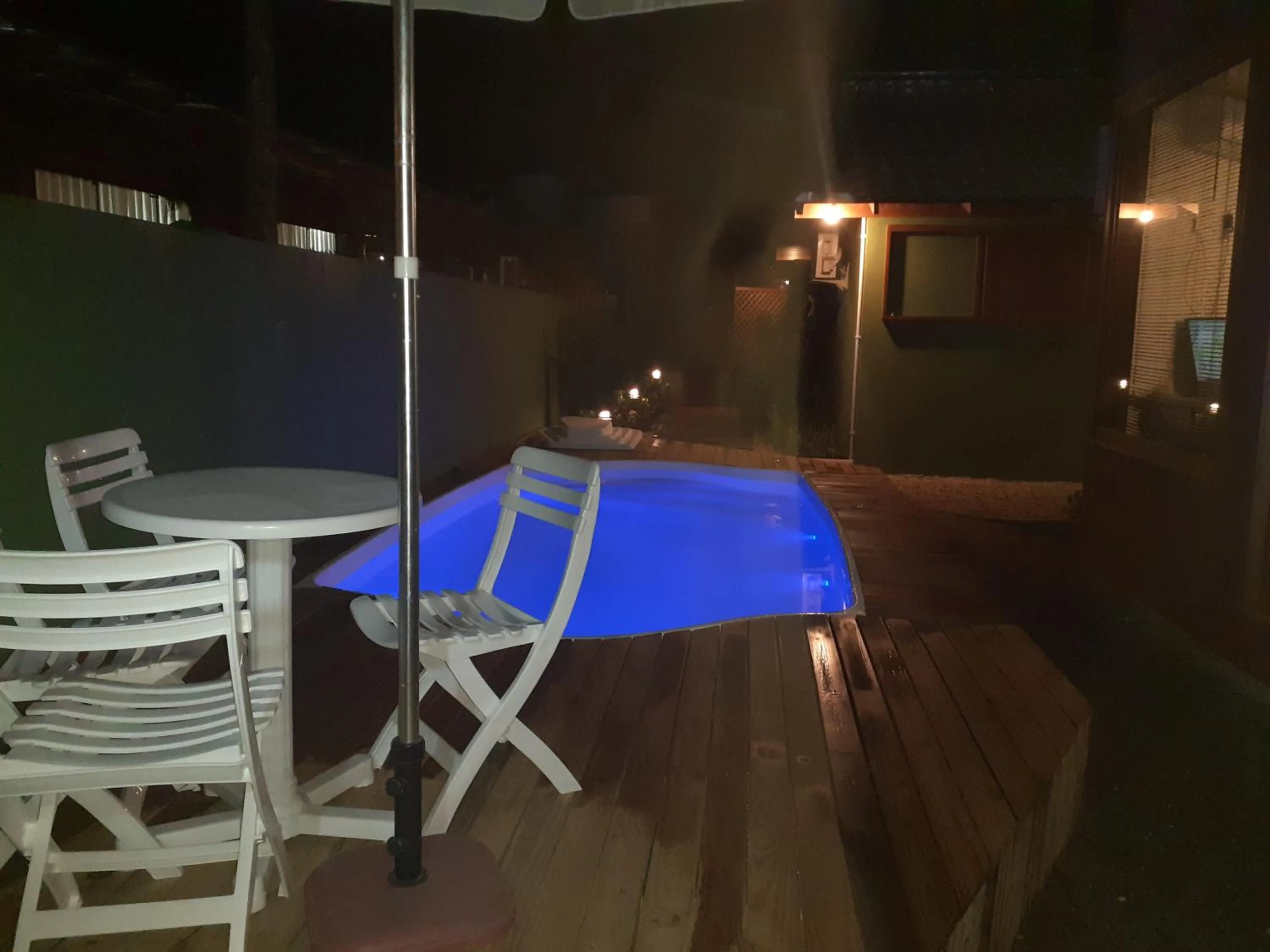 Pool view in Vila Figueiredo das Donas