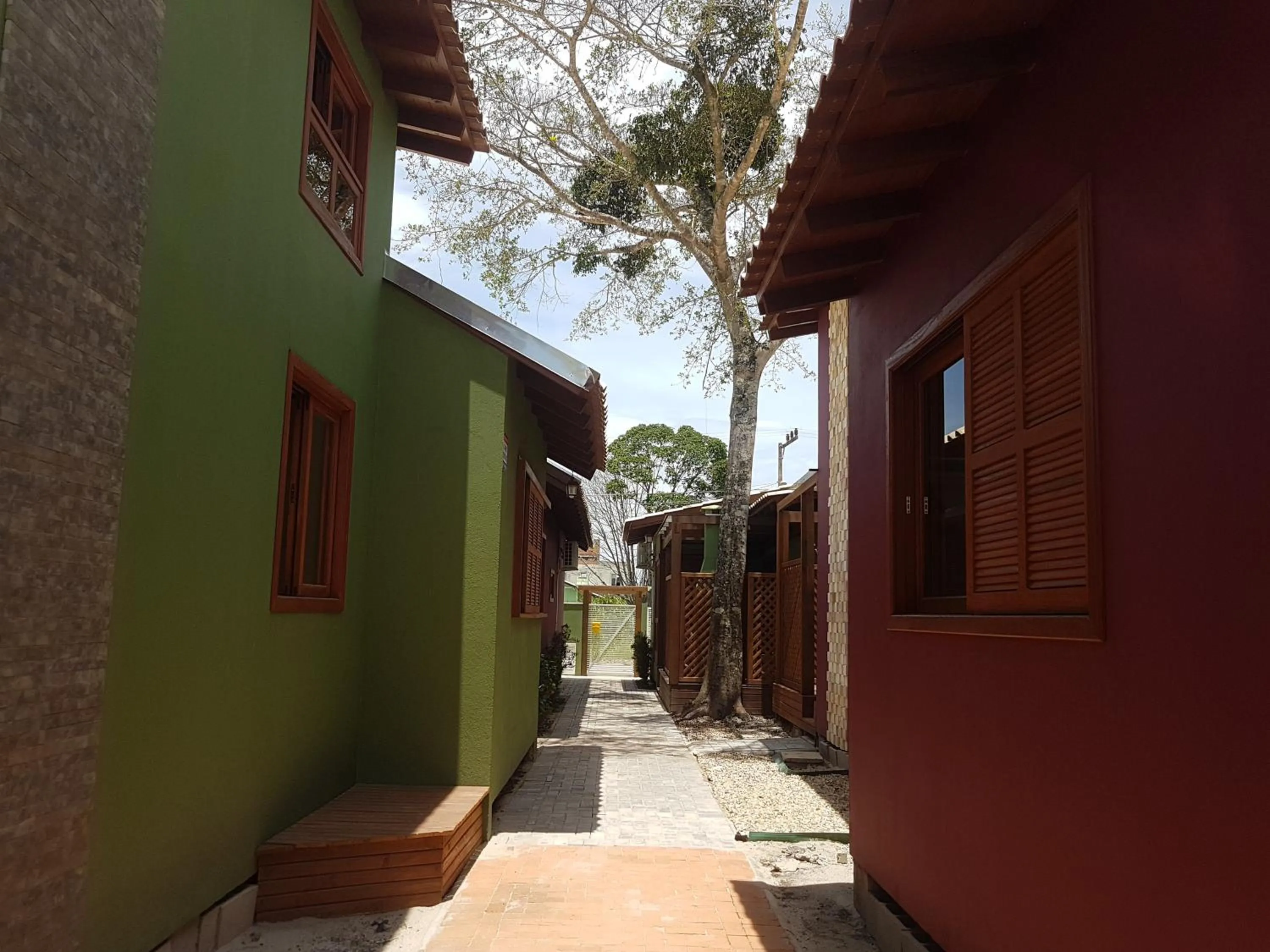 Inner courtyard view in Vila Figueiredo das Donas
