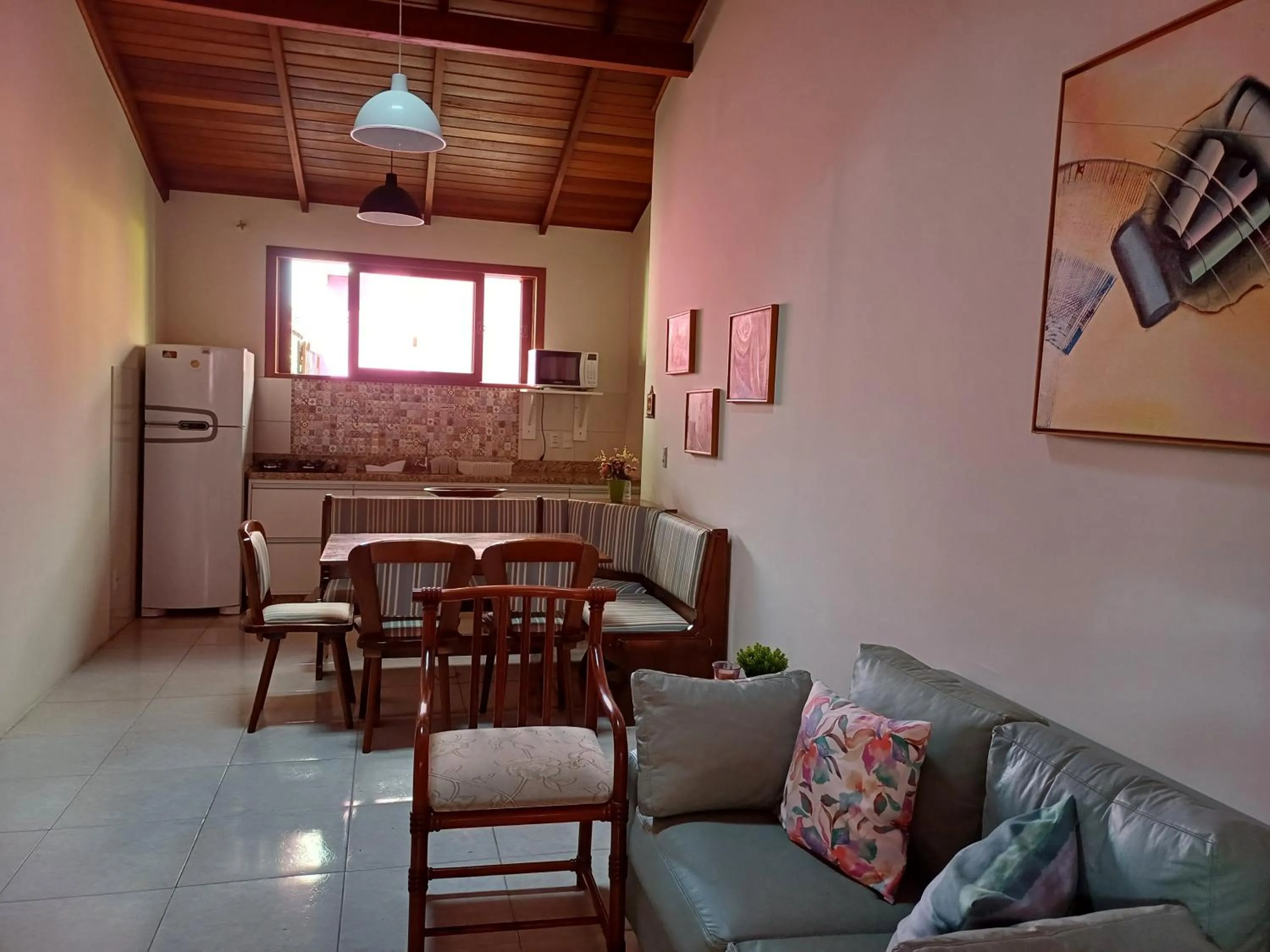Kitchen or kitchenette in Vila Figueiredo das Donas