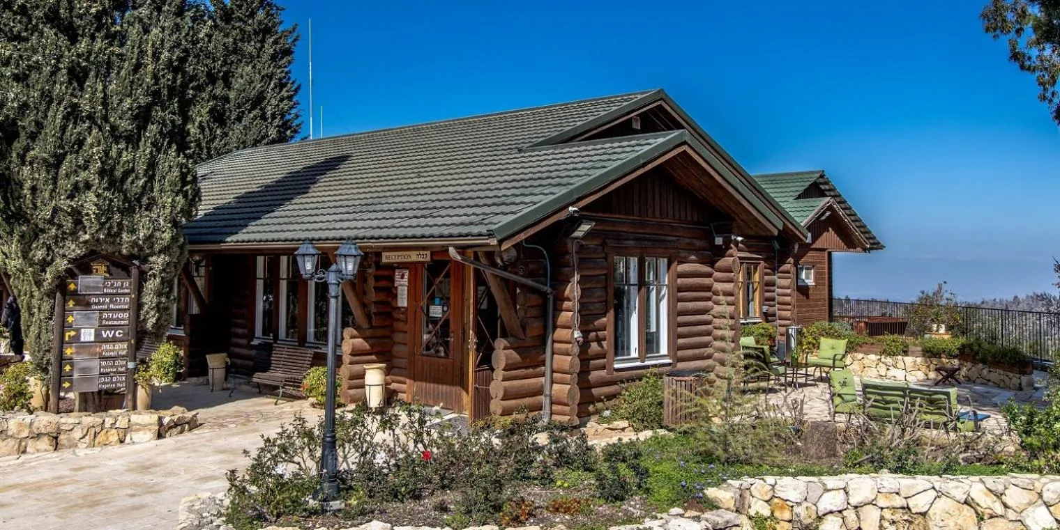 Property building in Logos hotel in Yad Hashmona