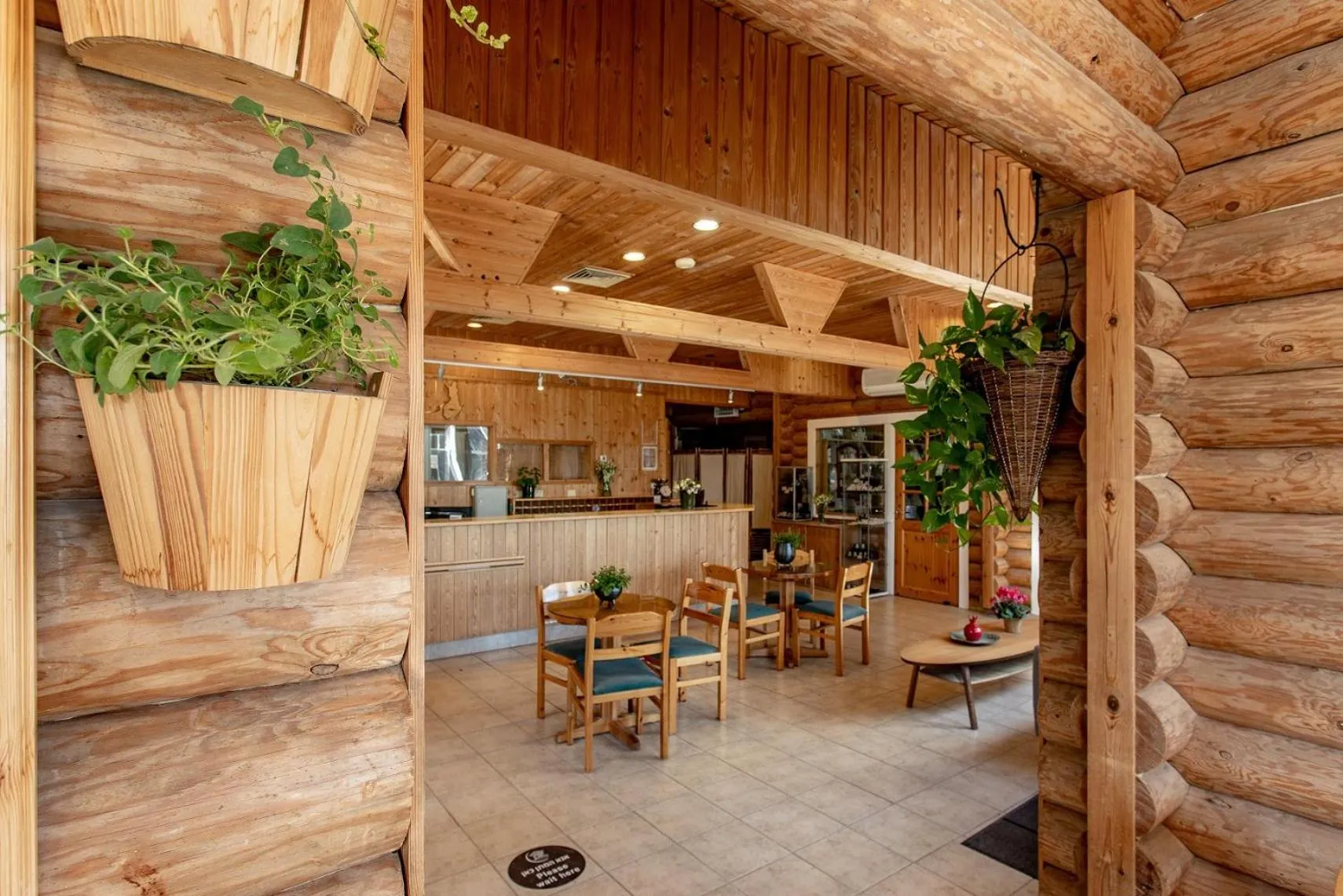 Lobby or reception in Logos hotel in Yad Hashmona