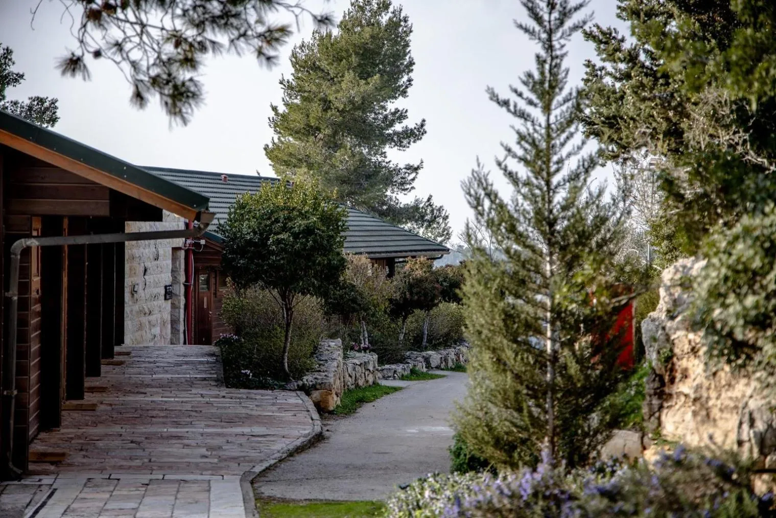 Property building in Logos hotel in Yad Hashmona