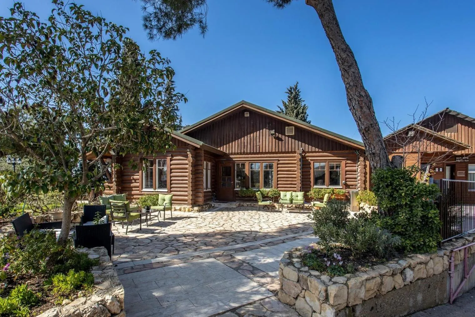 Property building in Logos hotel in Yad Hashmona