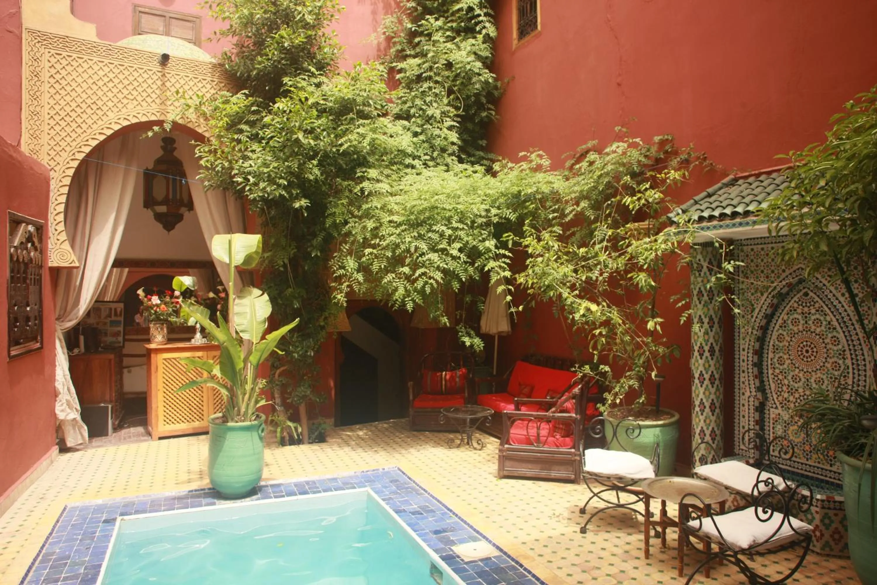 Lobby or reception in Riad Wardate Rita