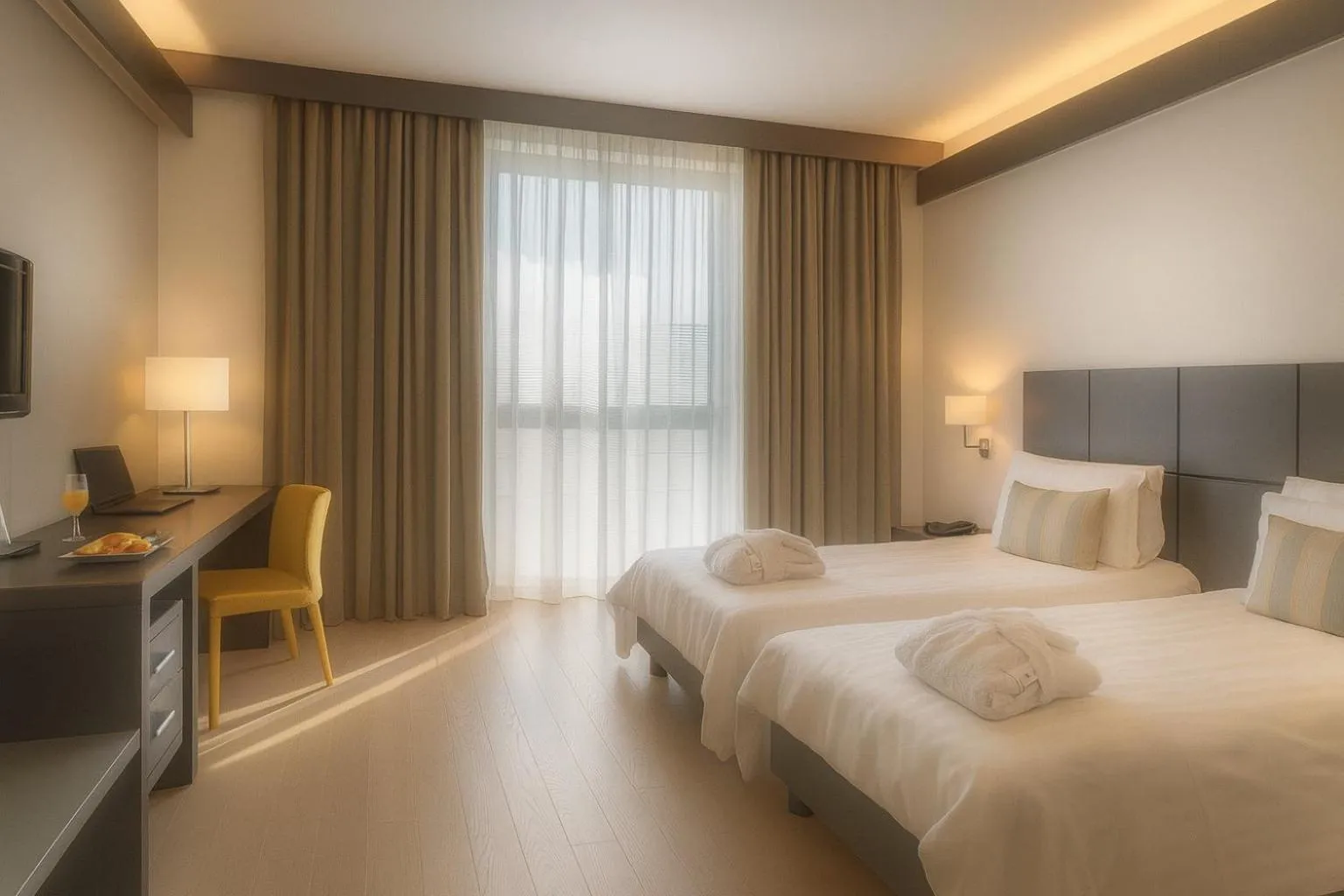 Photo of the whole room, Bed in Domina Milano Fiera