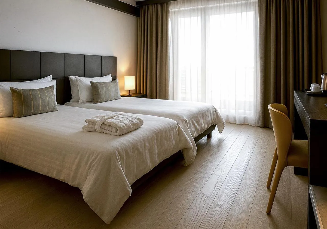 Photo of the whole room, Bed in Domina Milano Fiera