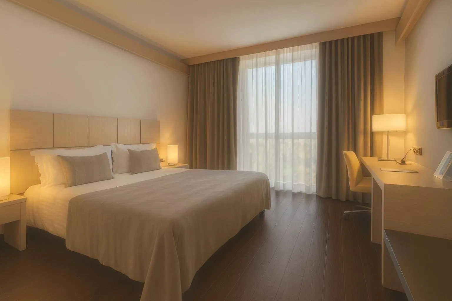 Bathroom, Bed in Domina Milano Fiera