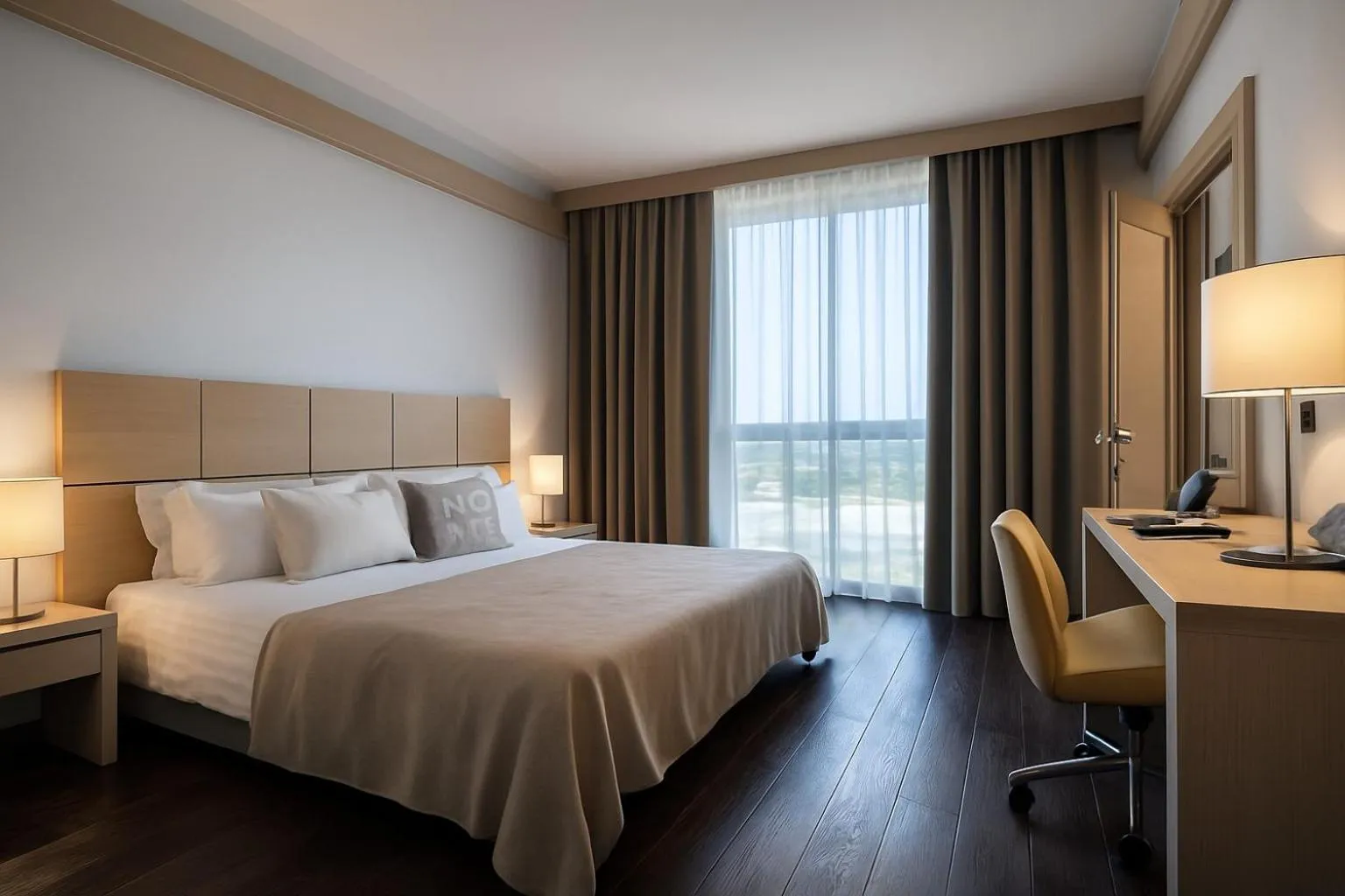 Photo of the whole room, Bed in Domina Milano Fiera