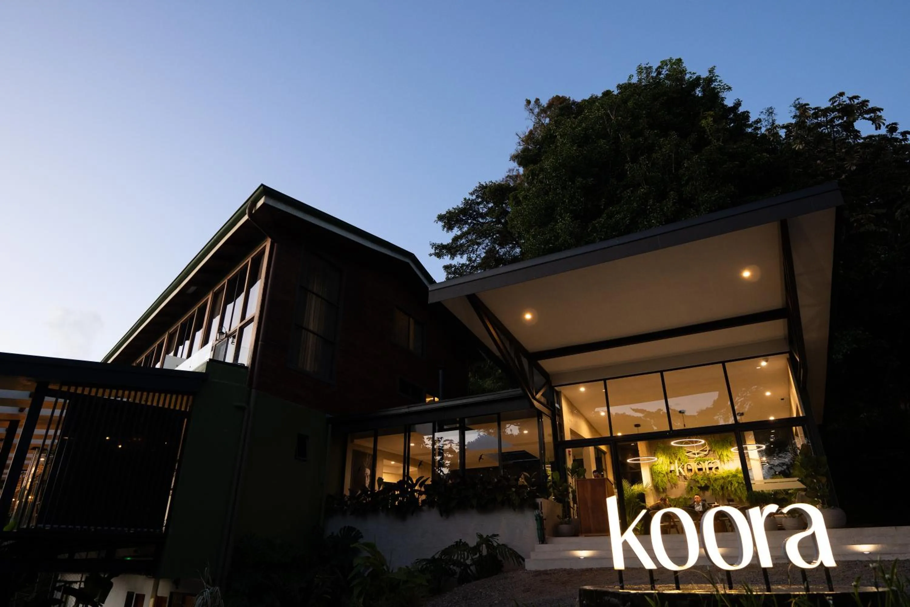 Facade/entrance in Koora Monteverde a Cloud Forest Hotel by Sandglass