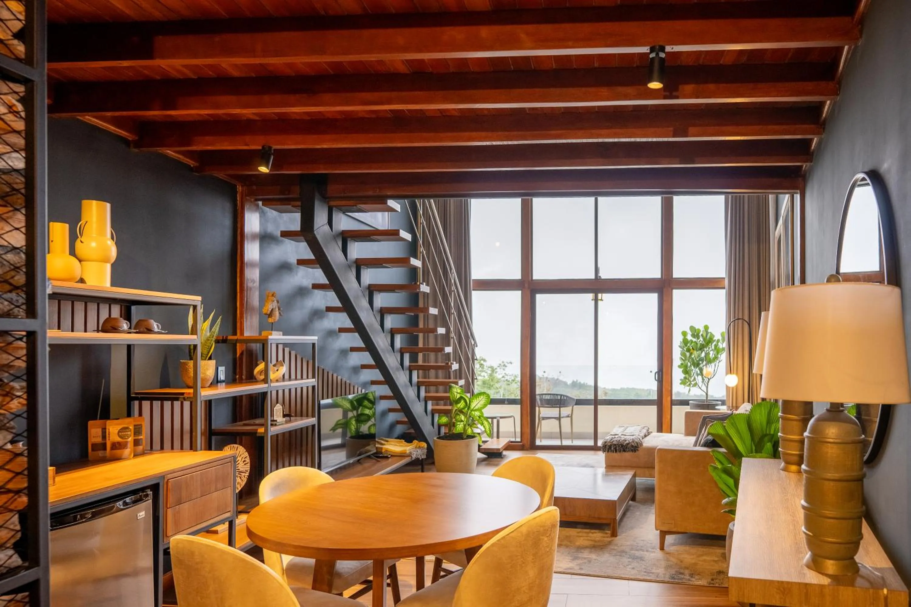Living room in Koora Monteverde a Cloud Forest Hotel by Sandglass
