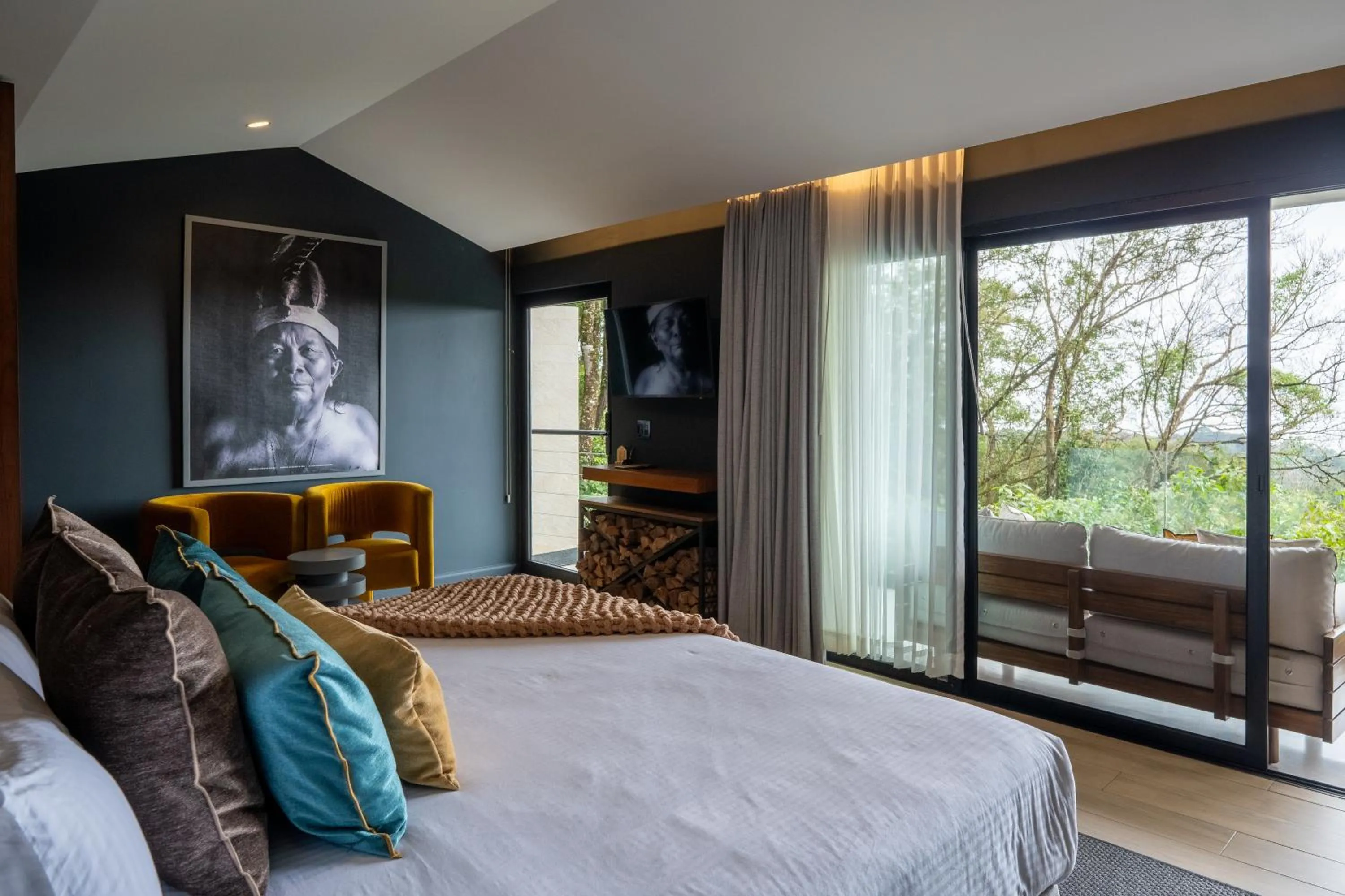 Bed in Koora Monteverde a Cloud Forest Hotel by Sandglass