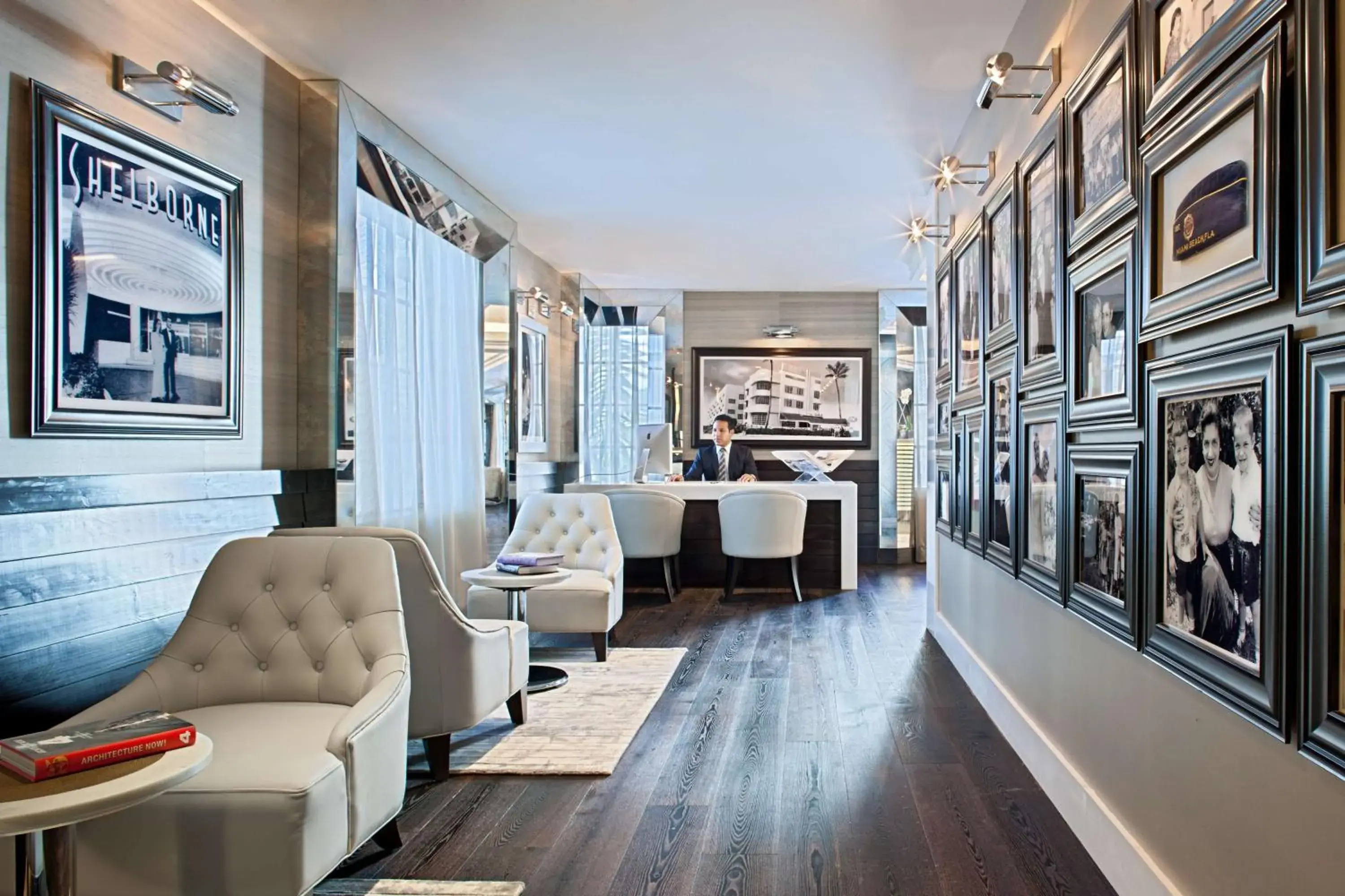 Lobby or reception in Gale South Beach, Curio Collection By Hilton Lobby or reception in Gale South Beach, Curio Collection By Hilton