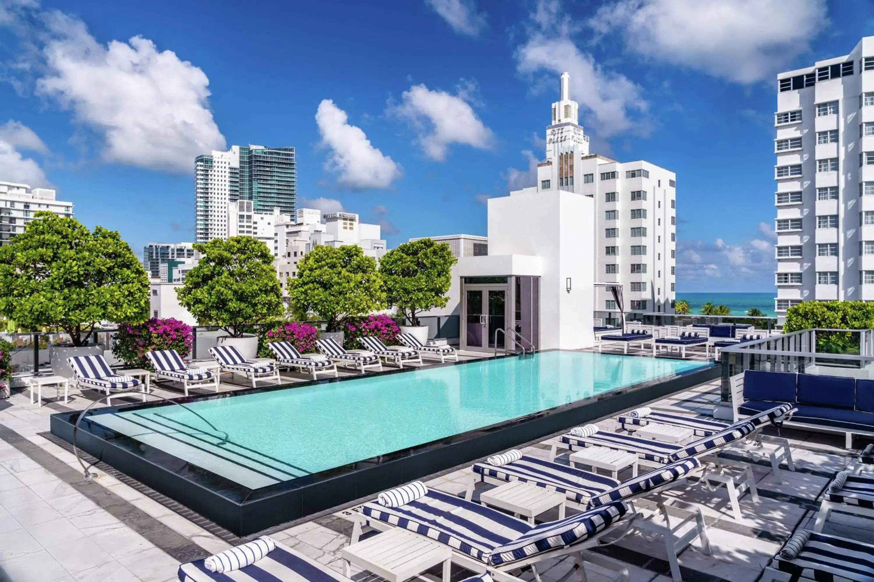 Pool view in Gale South Beach, Curio Collection By Hilton Pool view in Gale South Beach, Curio Collection By Hilton
