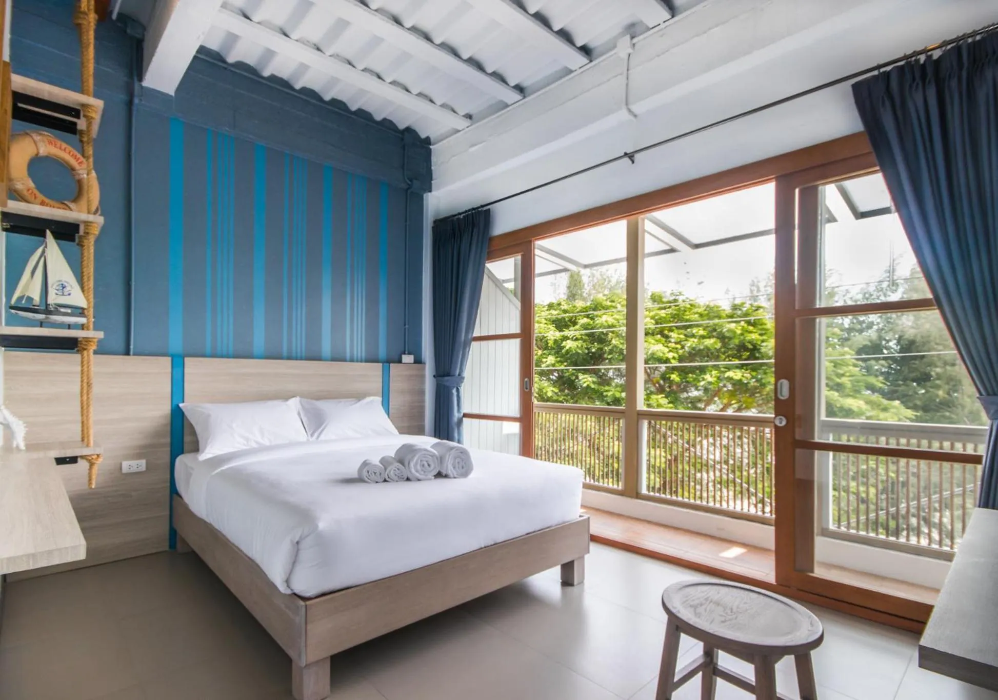 Bed in Mimi and Jim Co-living space