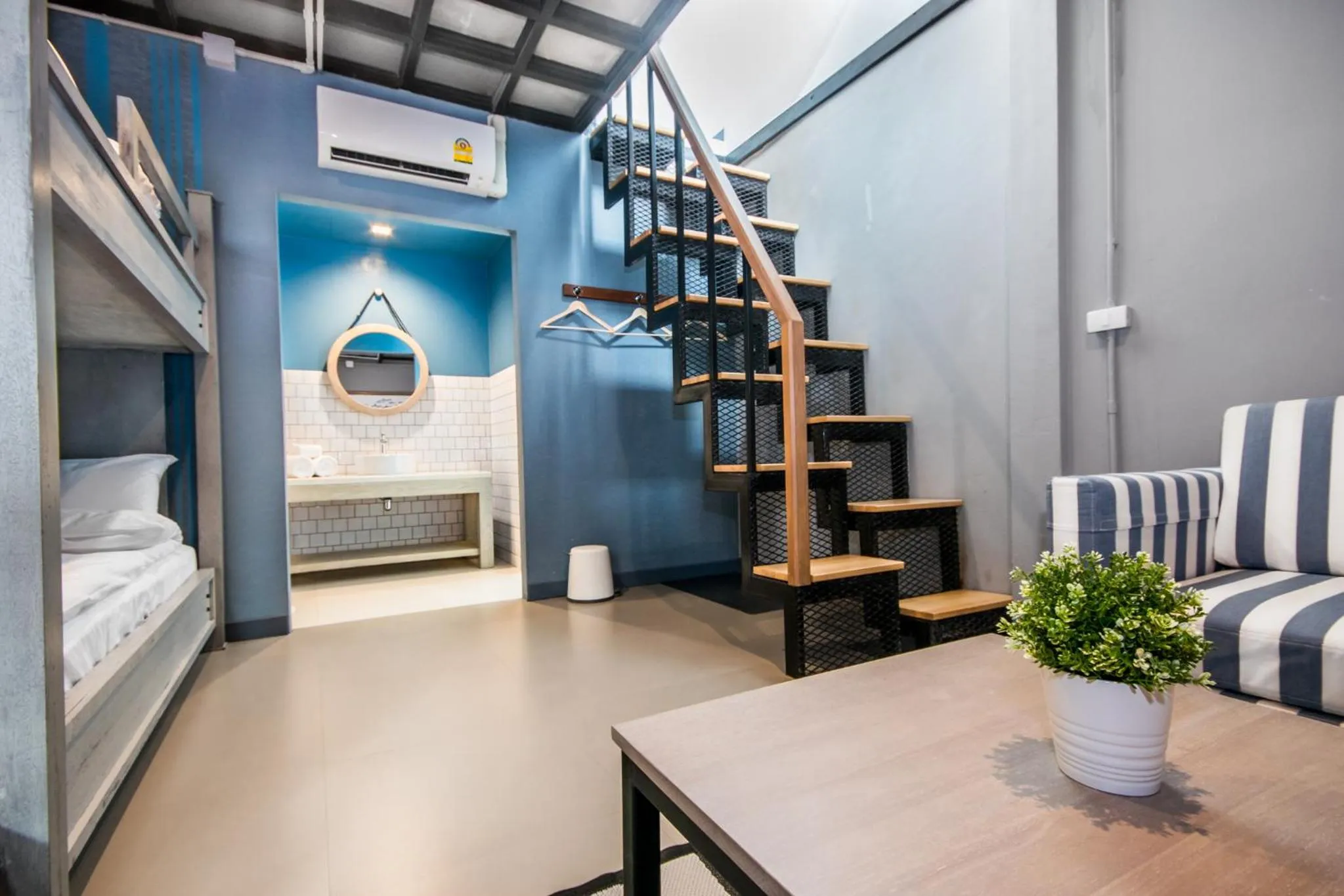 Bed in Mimi and Jim Co-living space