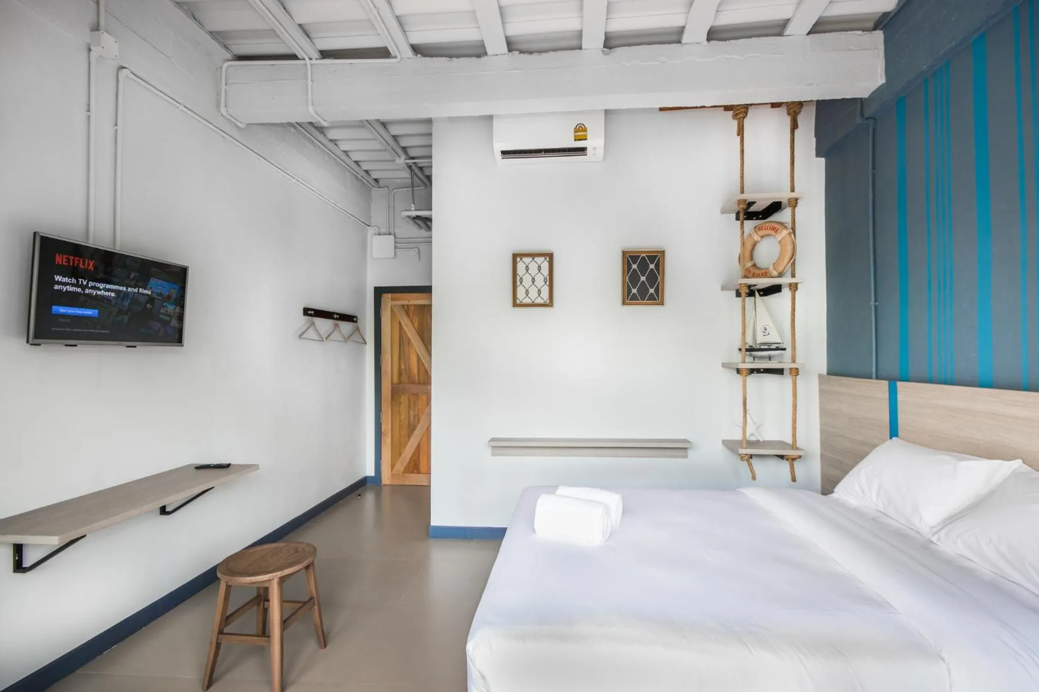 Bed in Mimi and Jim Co-living space