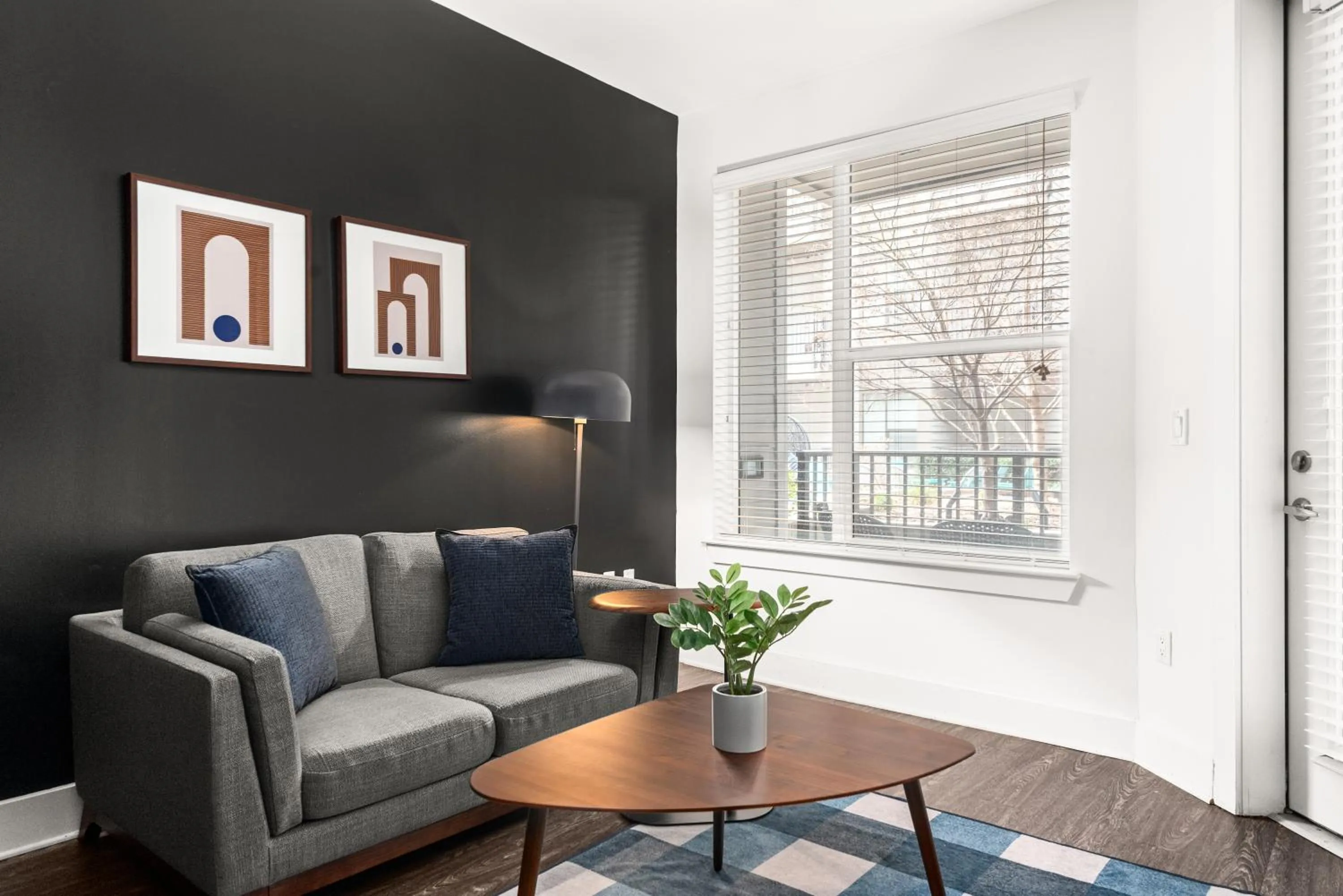 Living room in Mint House Nashville - Music Row