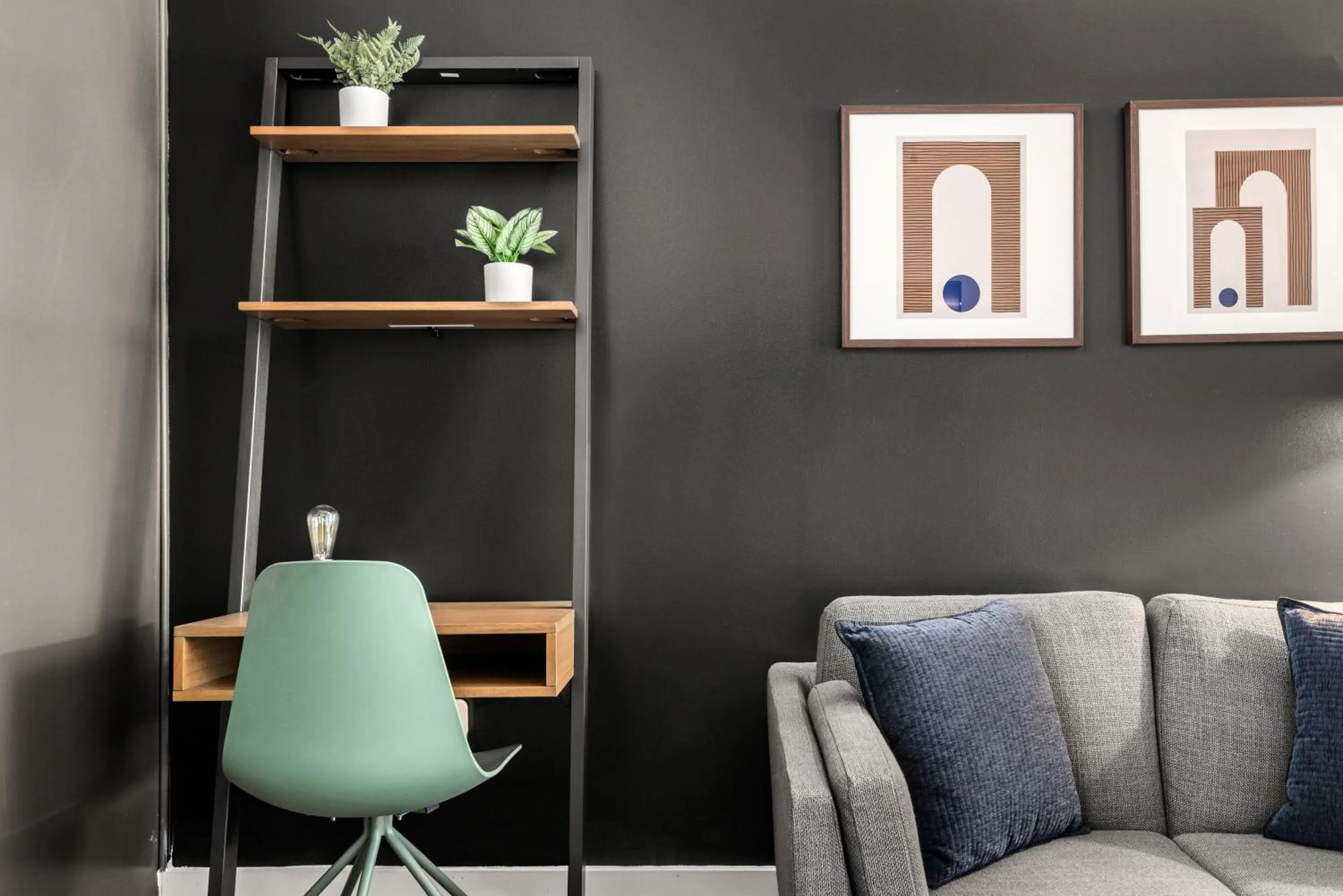 Living room in Mint House Nashville - Music Row