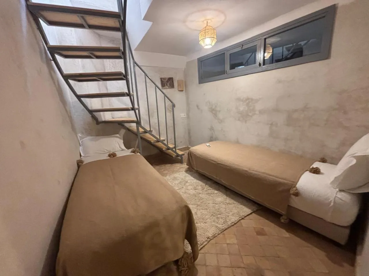 Bed in Riad Magellan Yoga and Spa