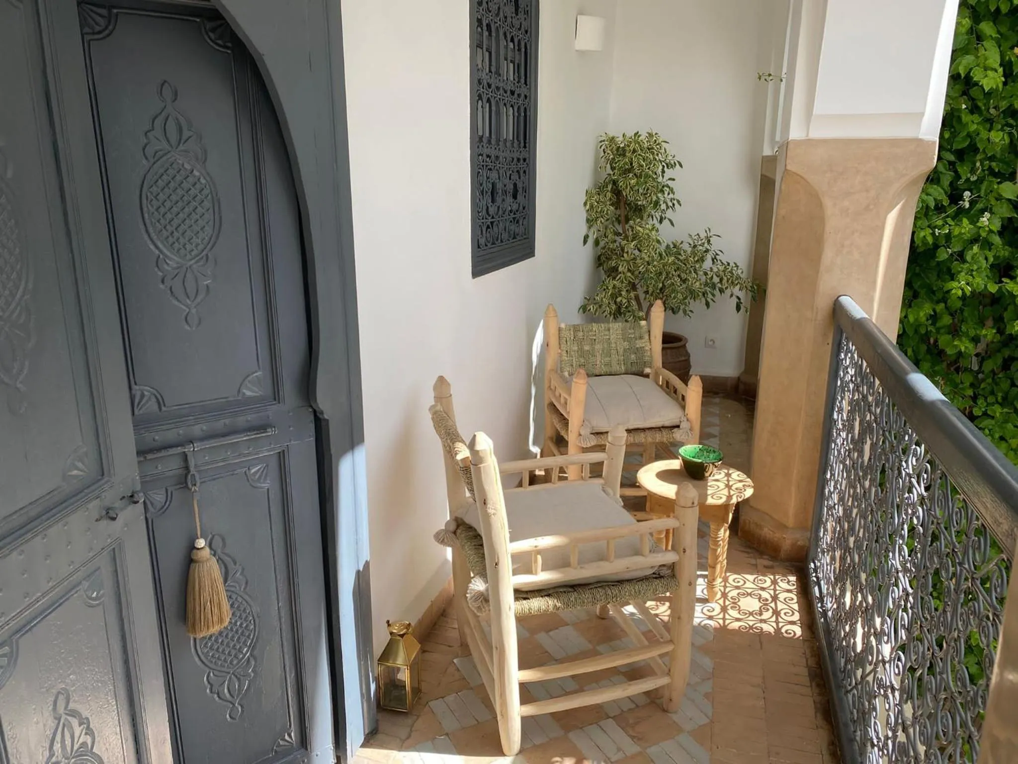 Balcony/Terrace in Riad Magellan Yoga and Spa