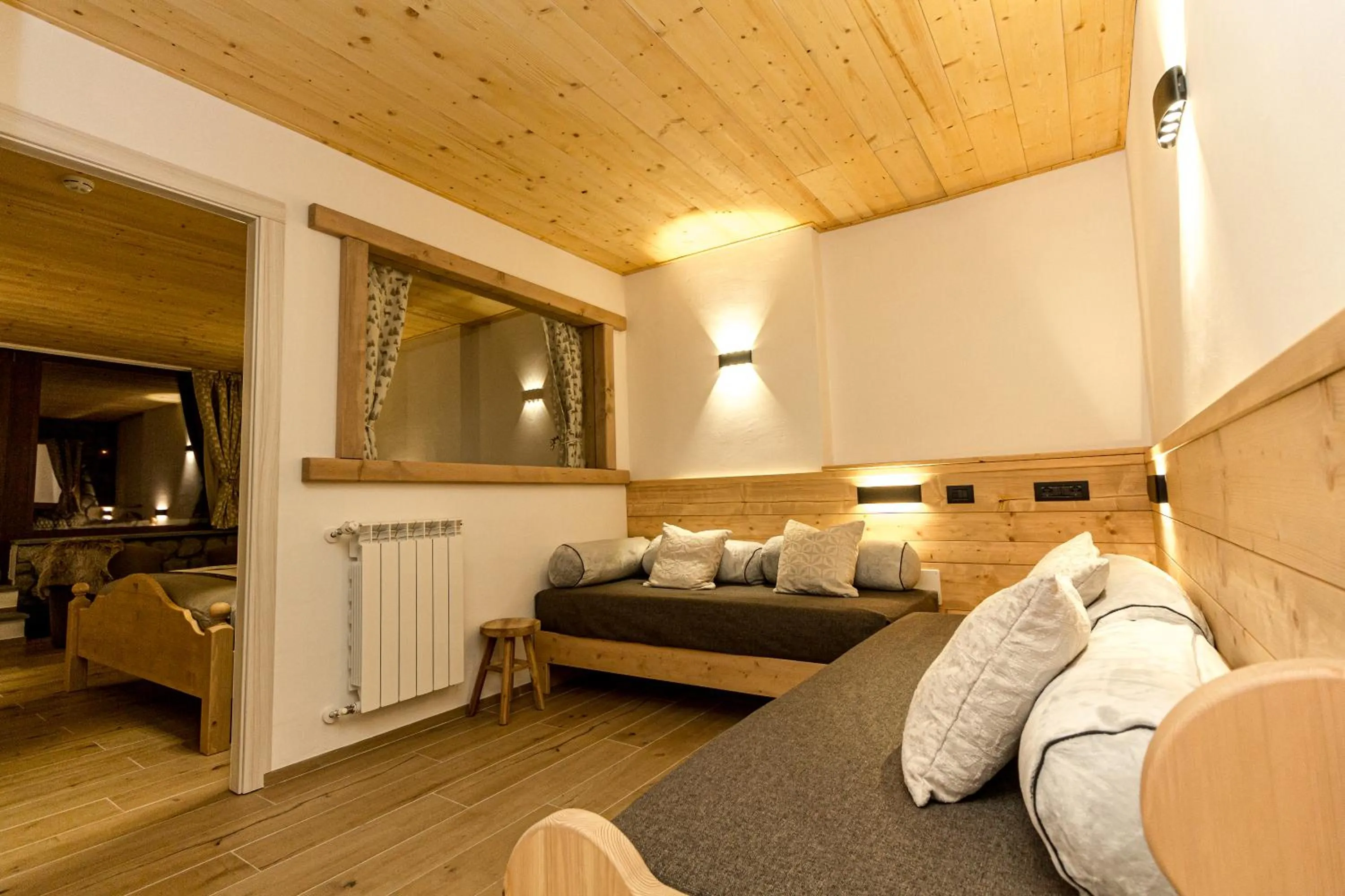 Bed in Hotel Al Foiron