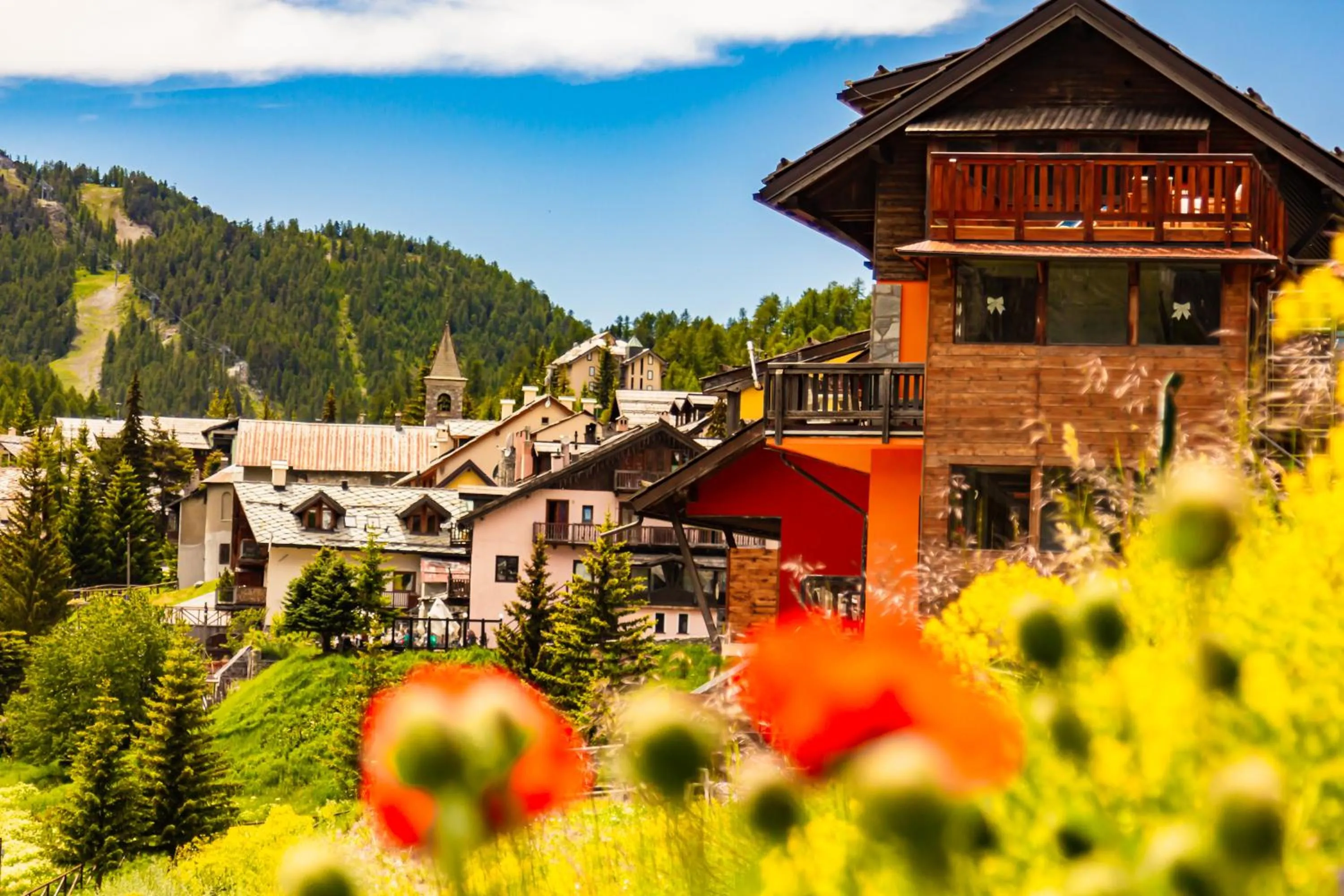 Property building in Hotel Al Foiron