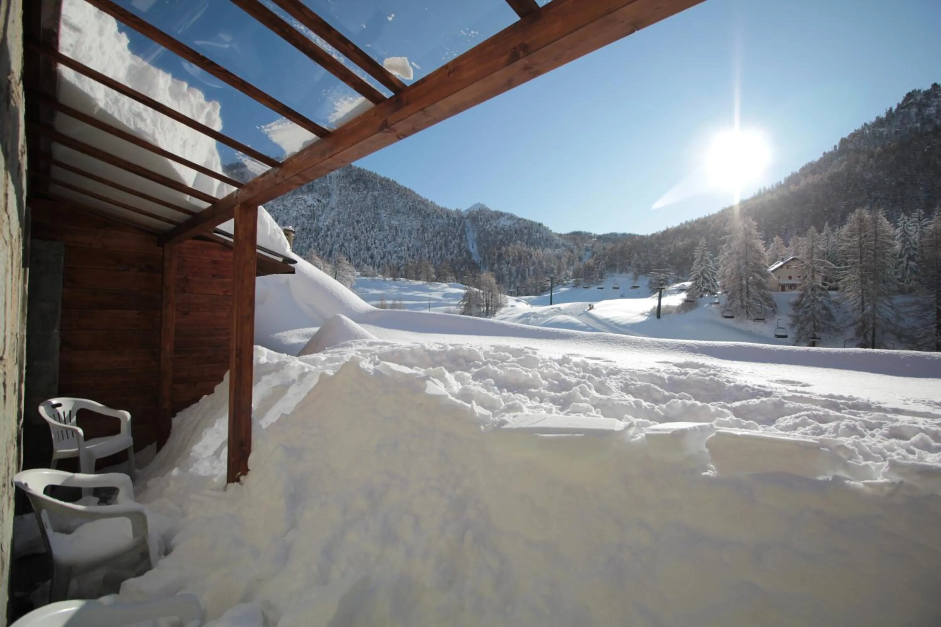 Mountain view in Hotel Al Foiron