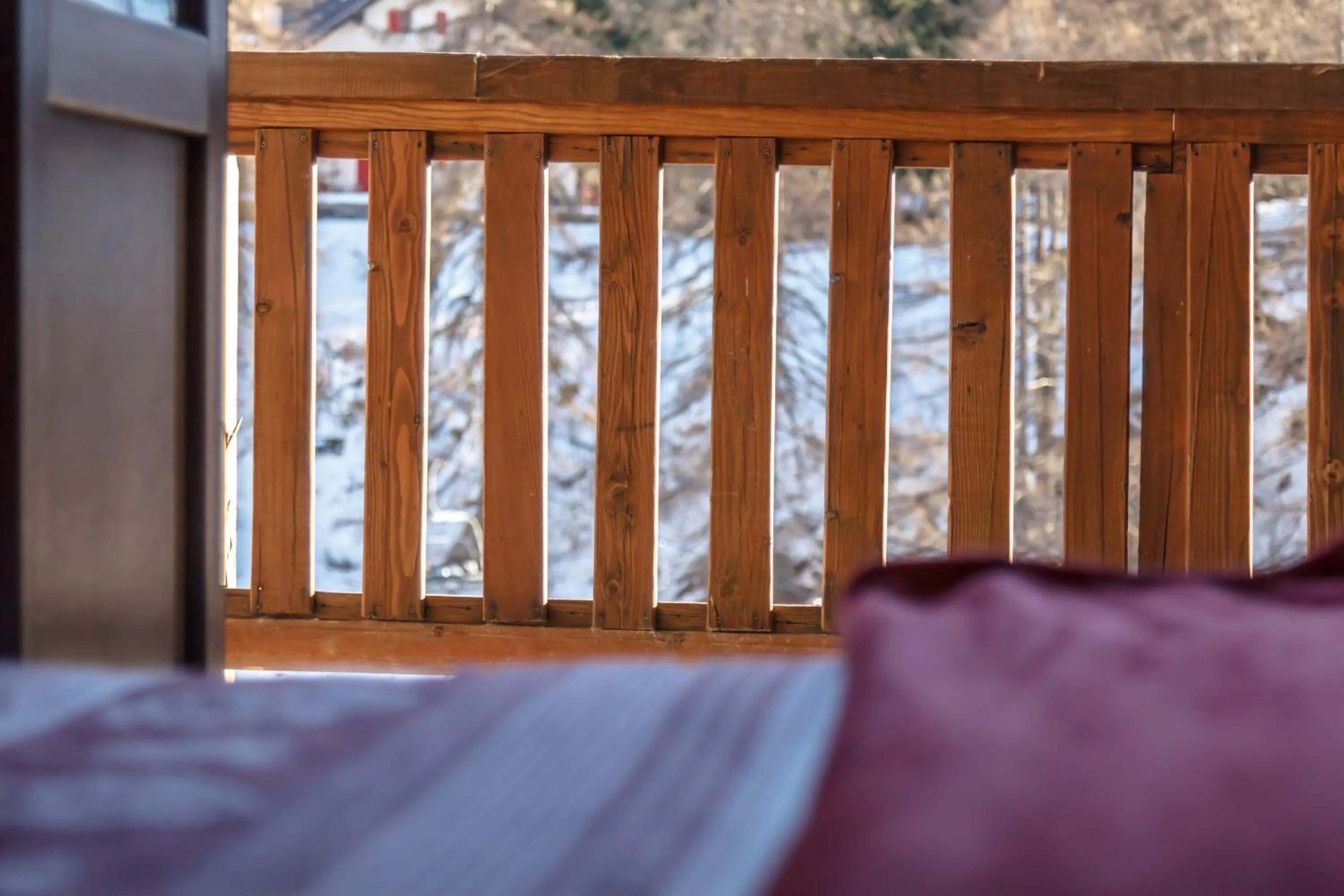 View (from property/room), Bed in Hotel Al Foiron