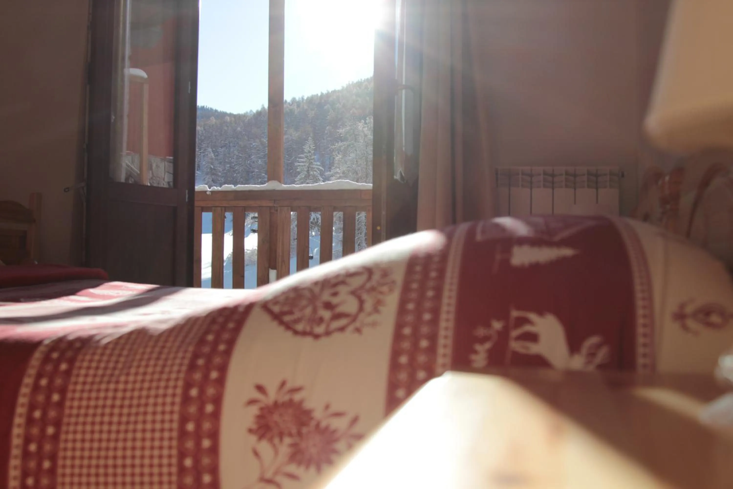 Bed in Hotel Al Foiron