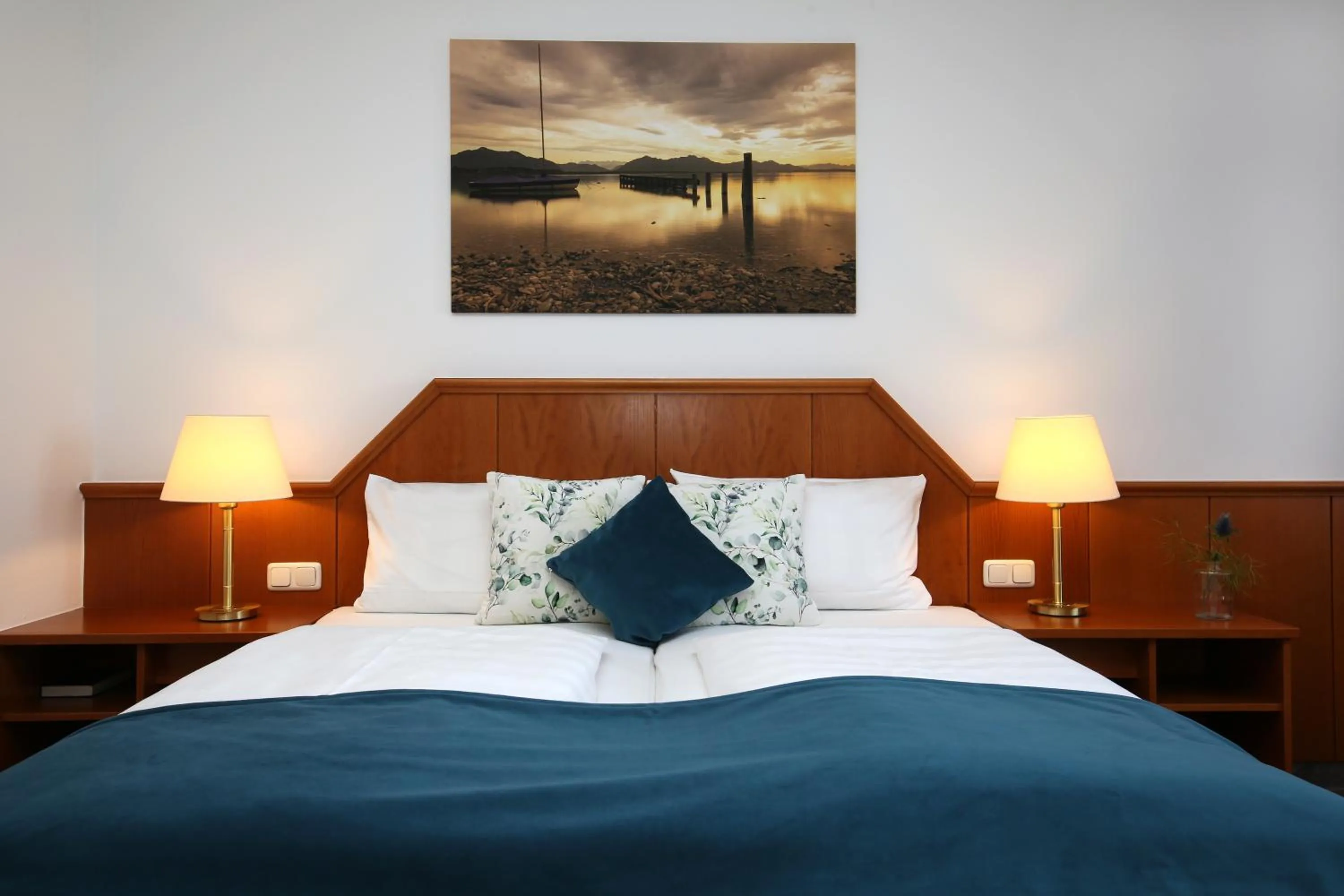Bed in Gasthof zur Post Oberwirt