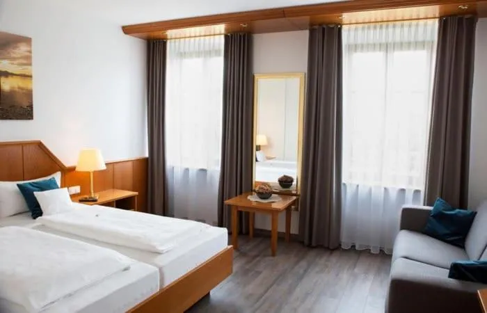 Bed in Gasthof zur Post Oberwirt
