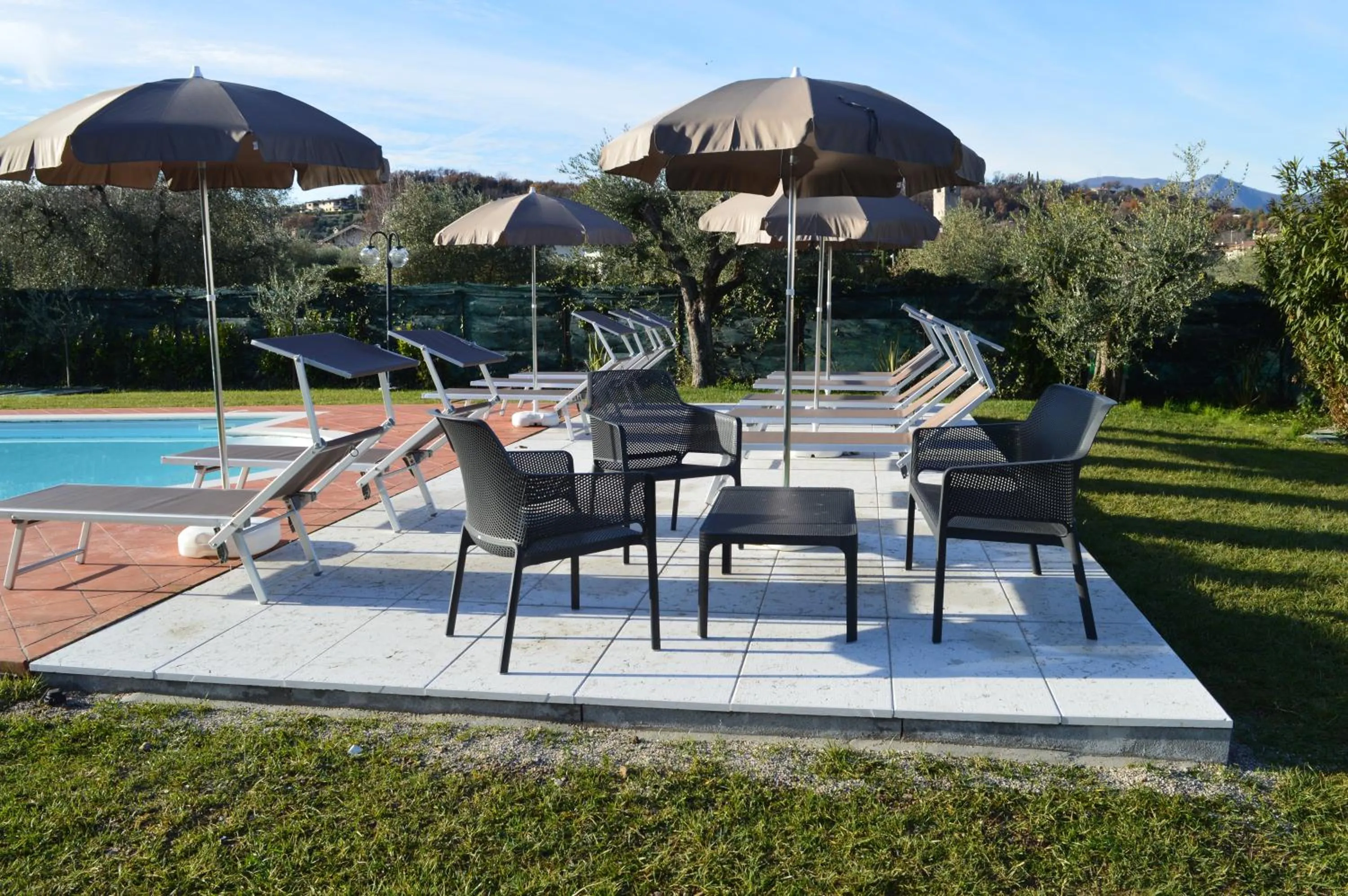 Patio in The Swan B&B