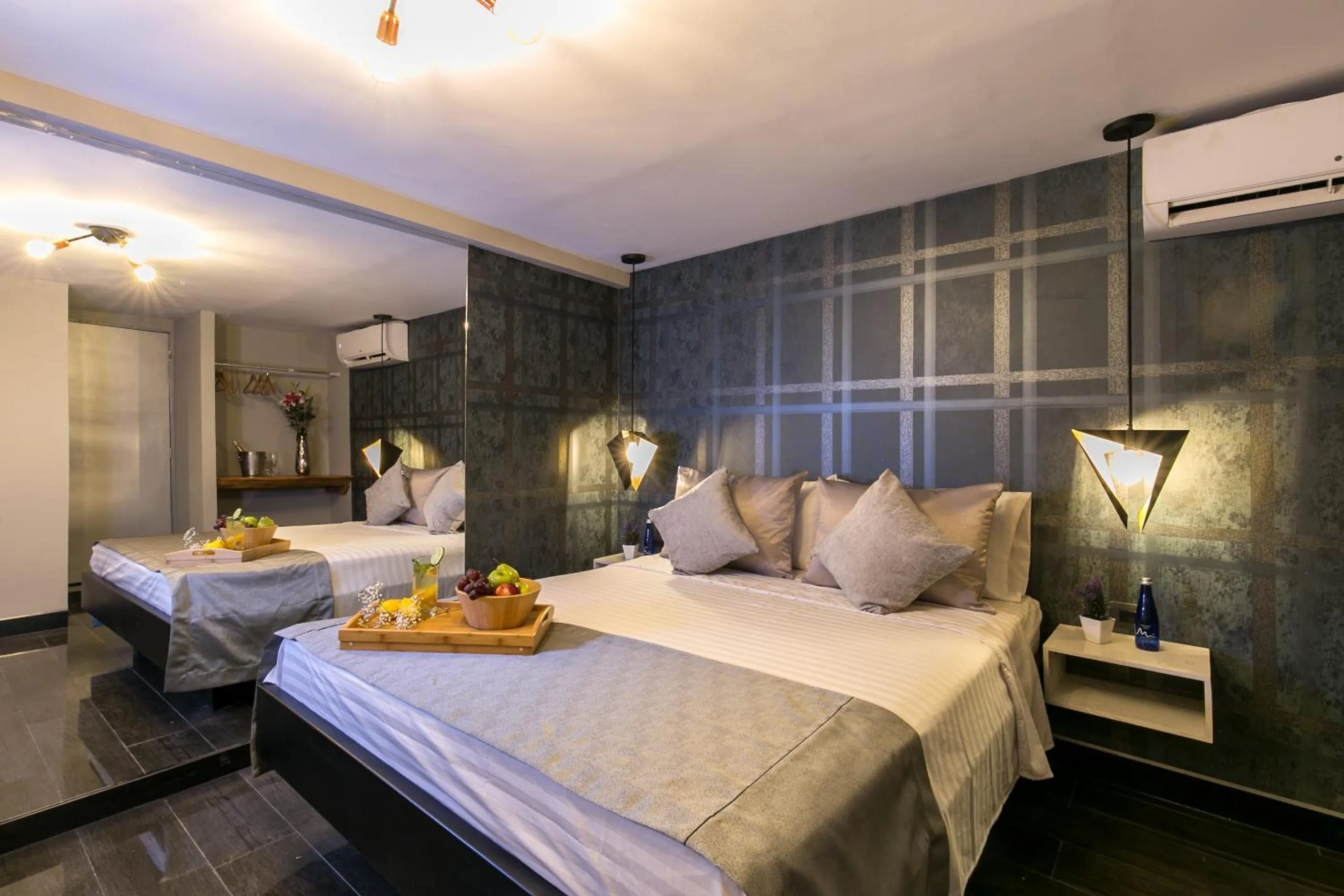 Bed in Provenza Lofts