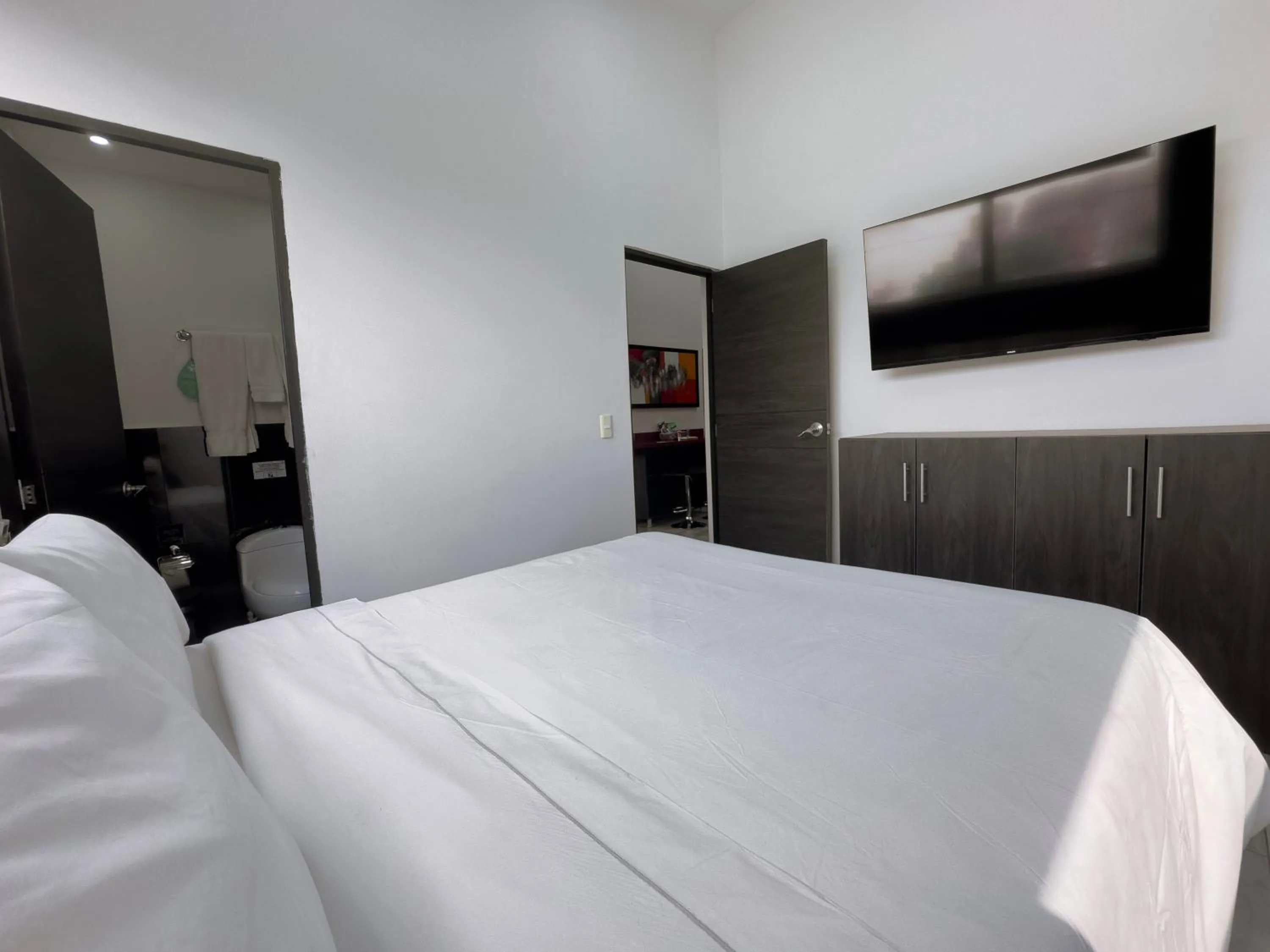 Bed in Provenza Lofts