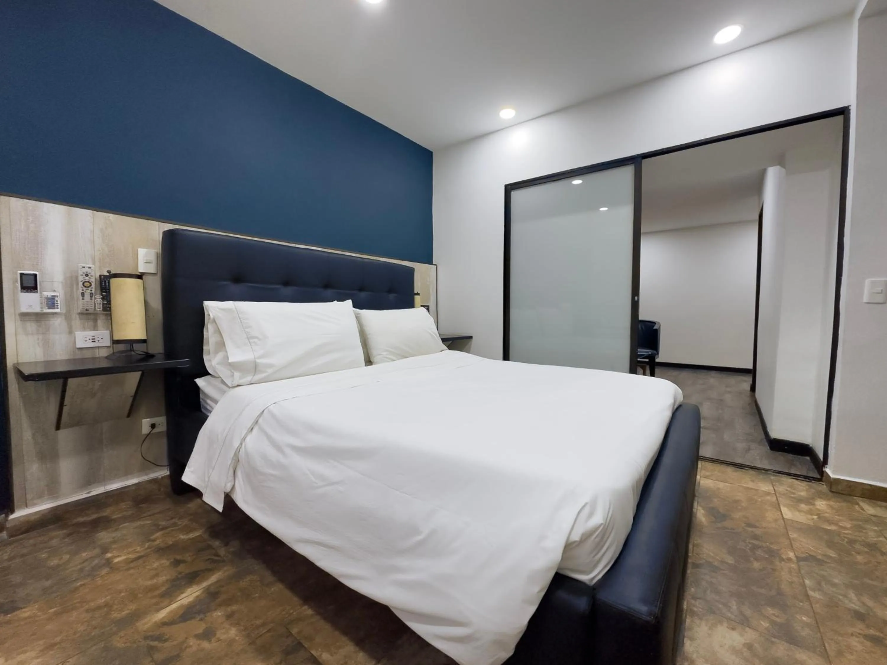 Bed in Provenza Lofts