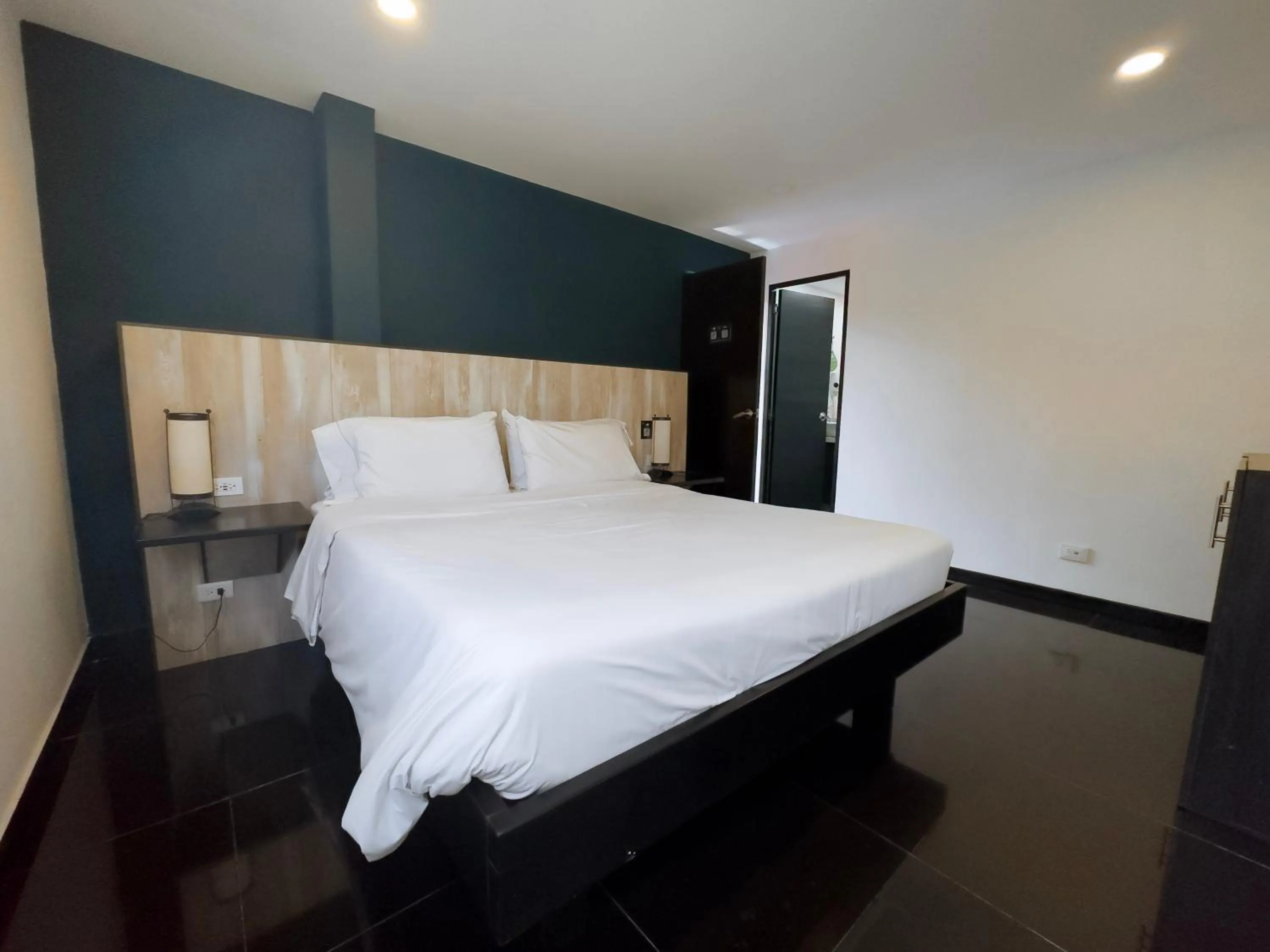 Bed in Provenza Lofts