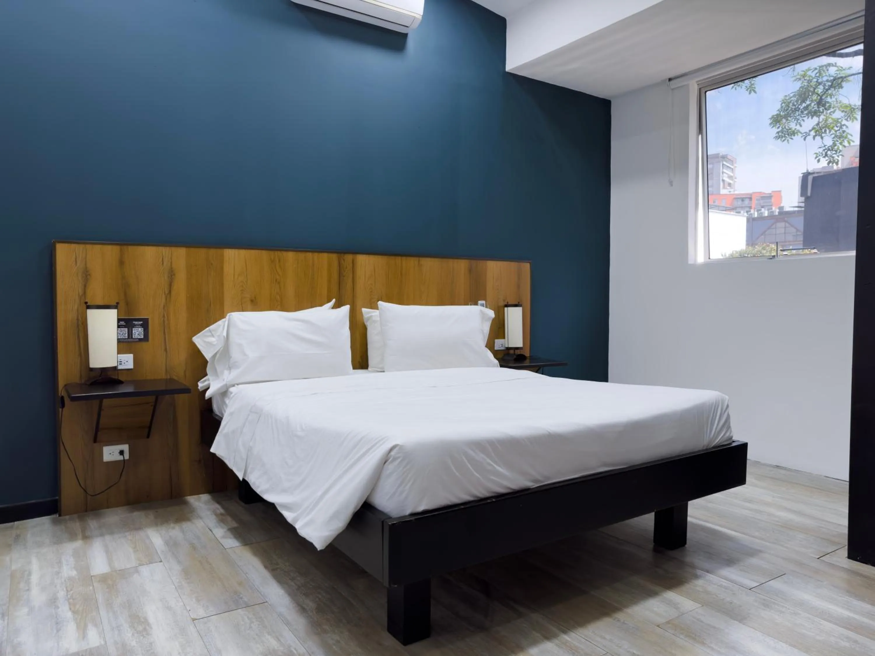 Bed in Provenza Lofts