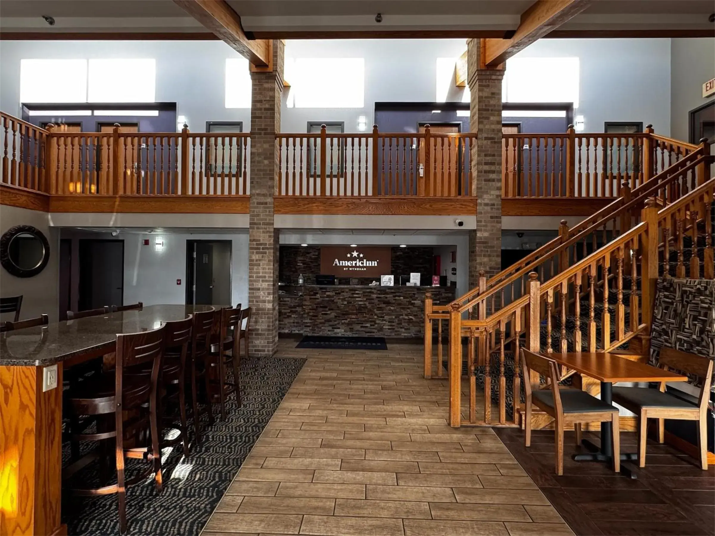 Lobby or reception in AmericInn by Wyndham White Bear Lake St. Paul Lobby or reception in AmericInn by Wyndham White Bear Lake St. Paul