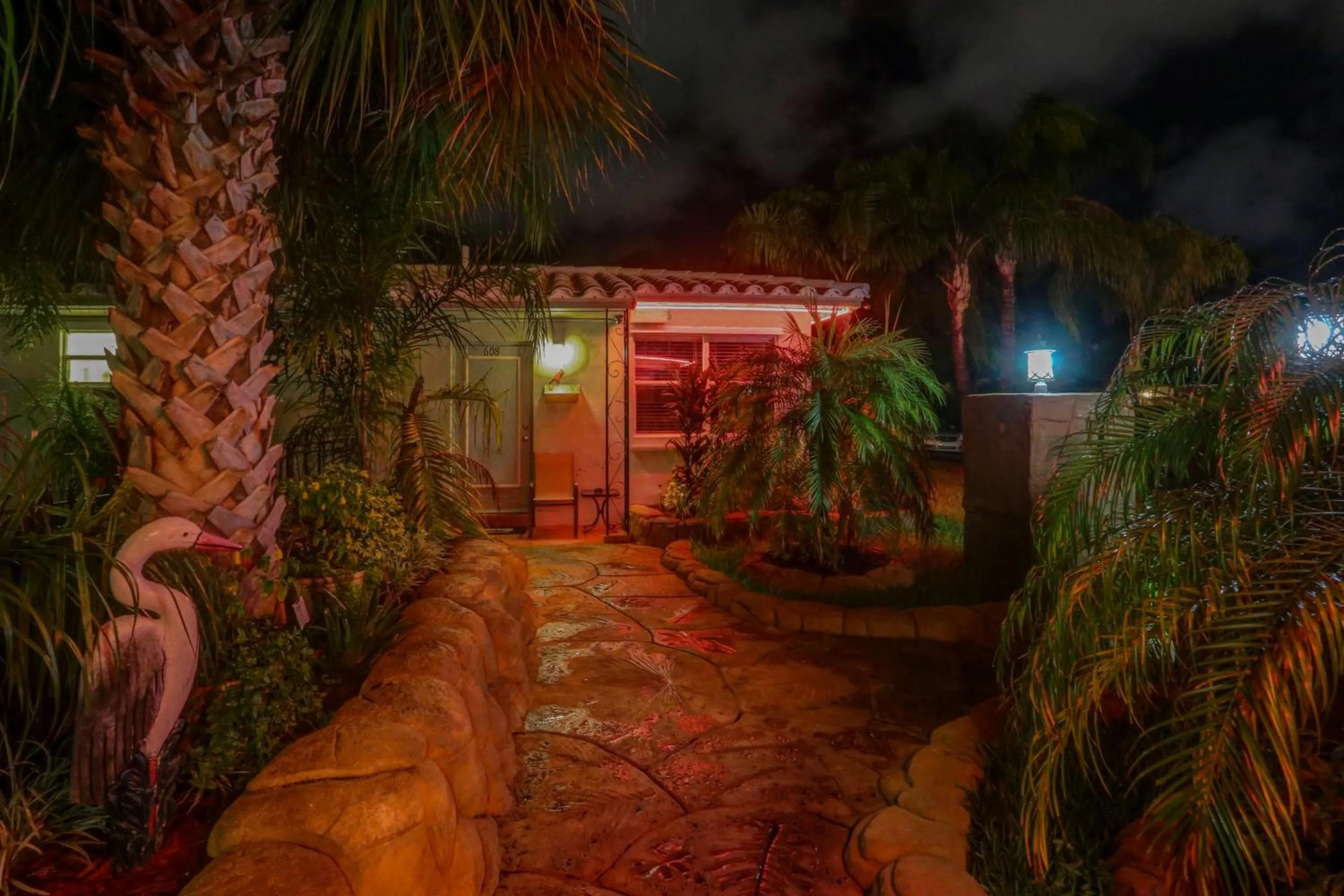 Patio in Richard's Pet Friendly Motel