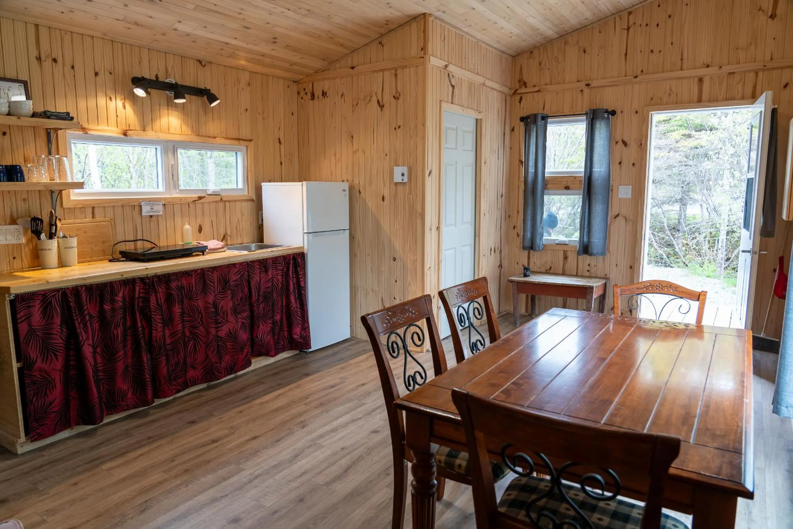 kitchen in Auberge/Chalet Griffon Aventure
