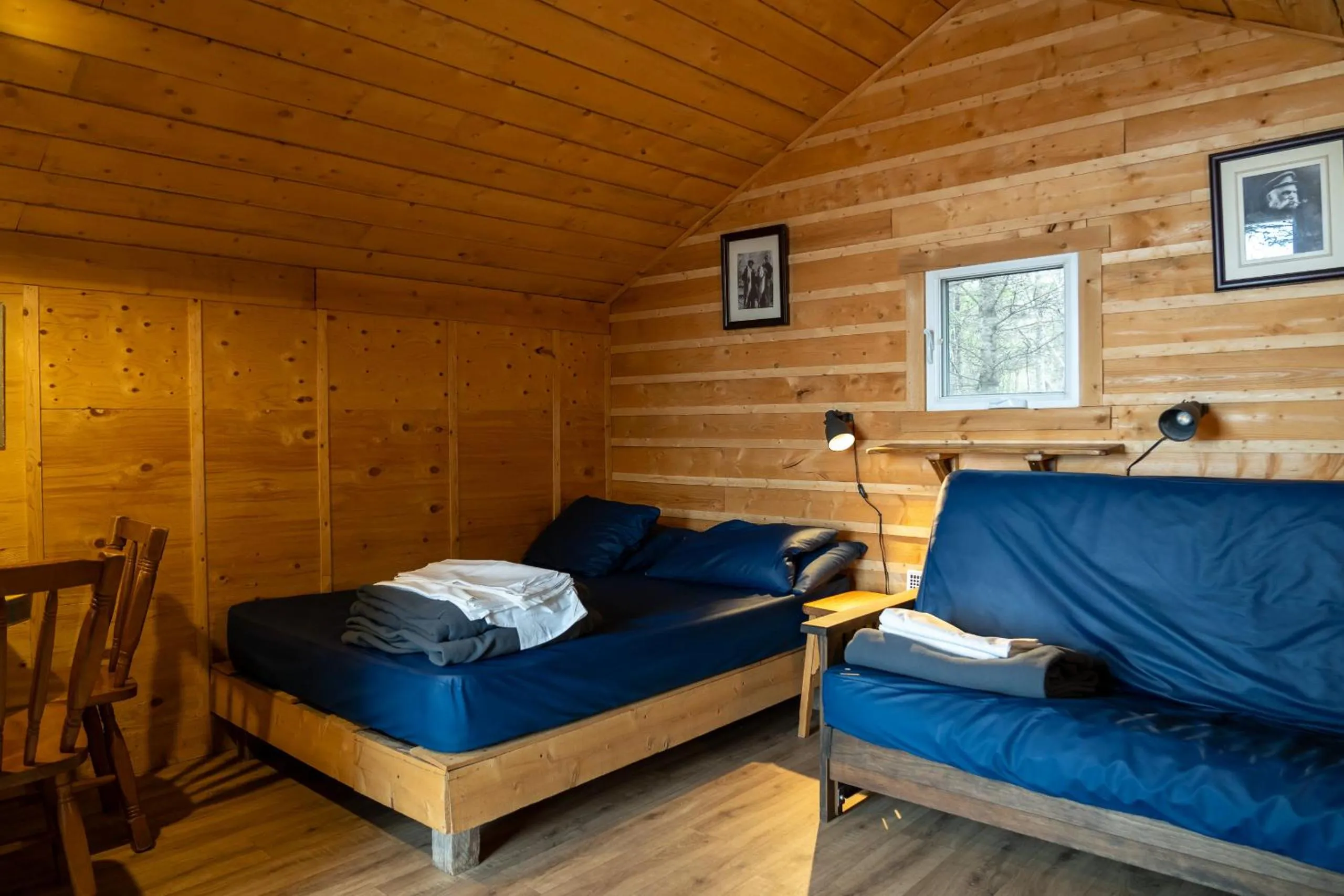 Bedroom in Auberge/Chalet Griffon Aventure